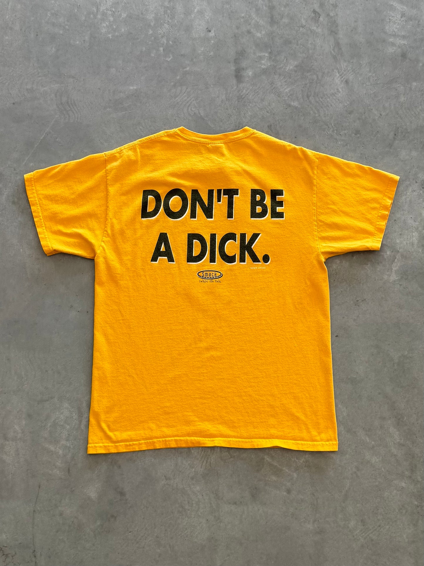 Vintage Iowa Hawkeyes Dick Is a Cyclones Fan Tee - L