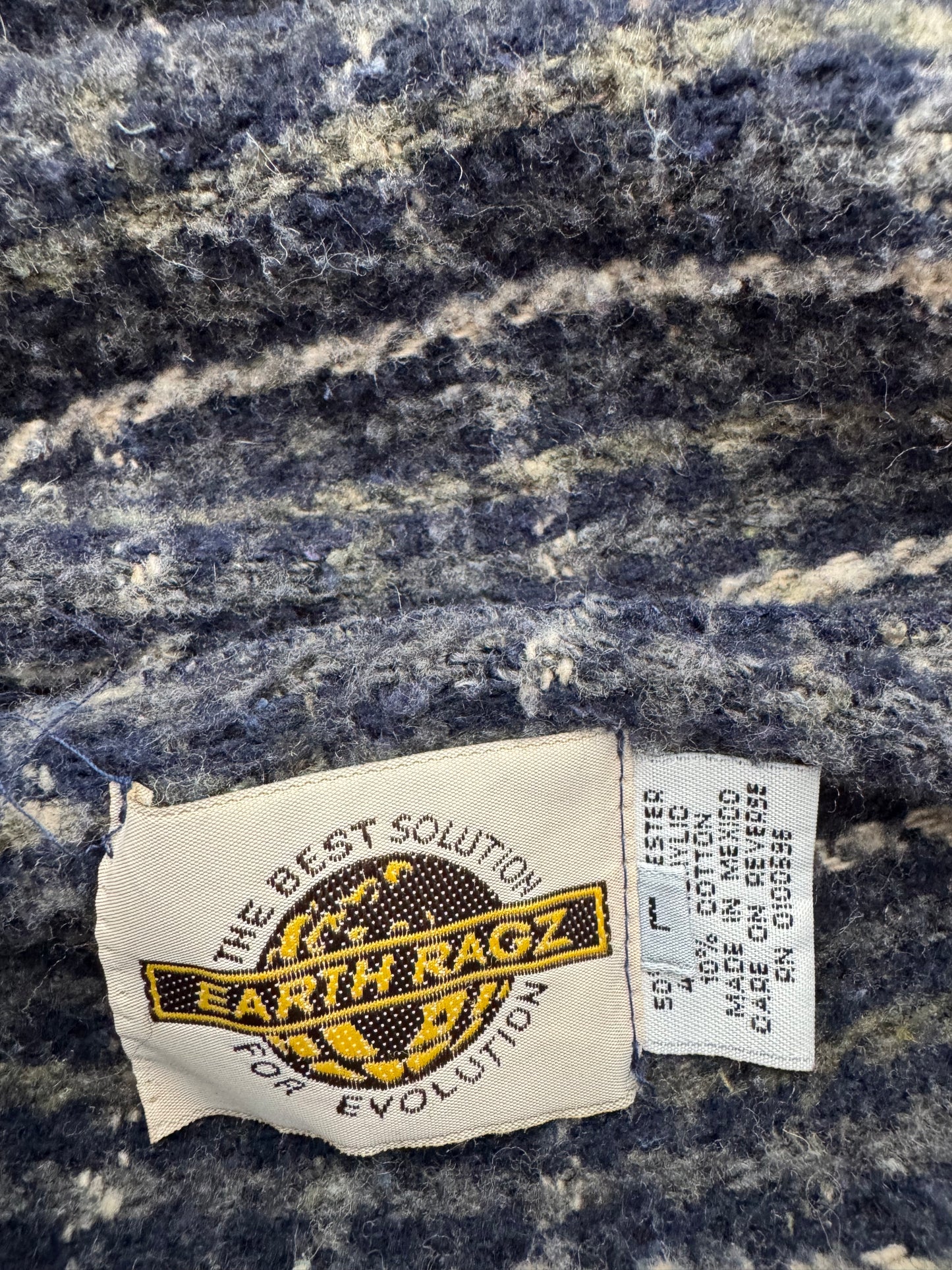 Vintage Earth Ragz Plaid Zip Up Jacket - L