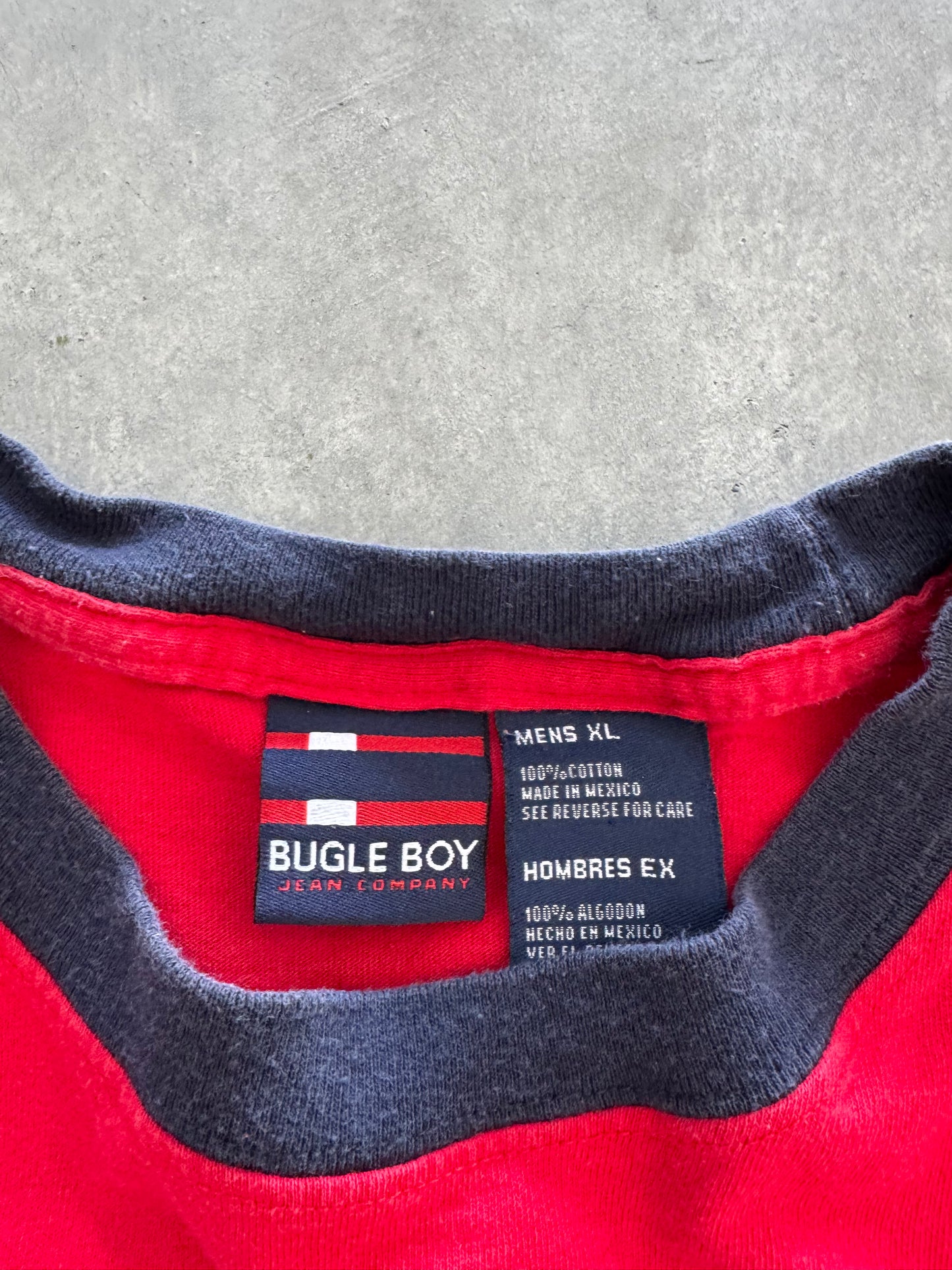 Vintage 90s Bugle Boy Tee - XL