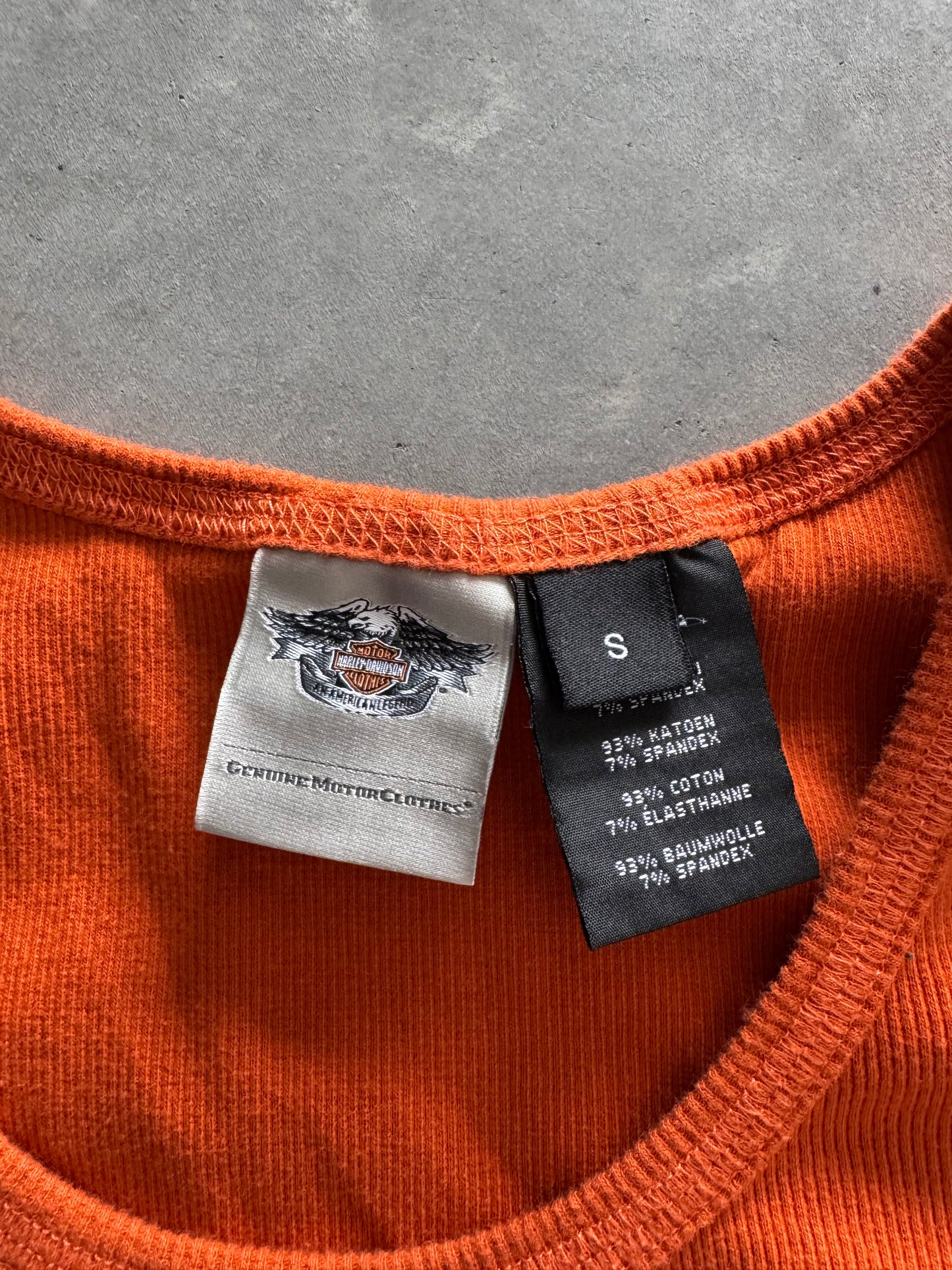 Vintage Harley Davidson Tank Top - S