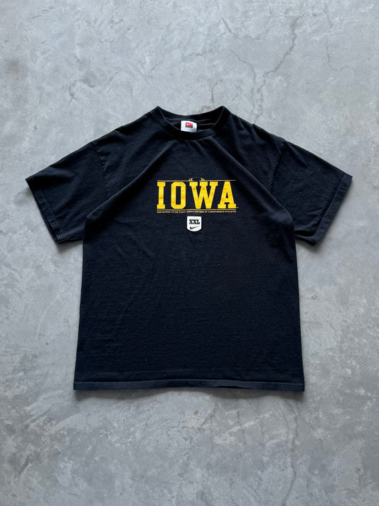 Vintage 90s Nike Iowa Hawkeyes Tee - L