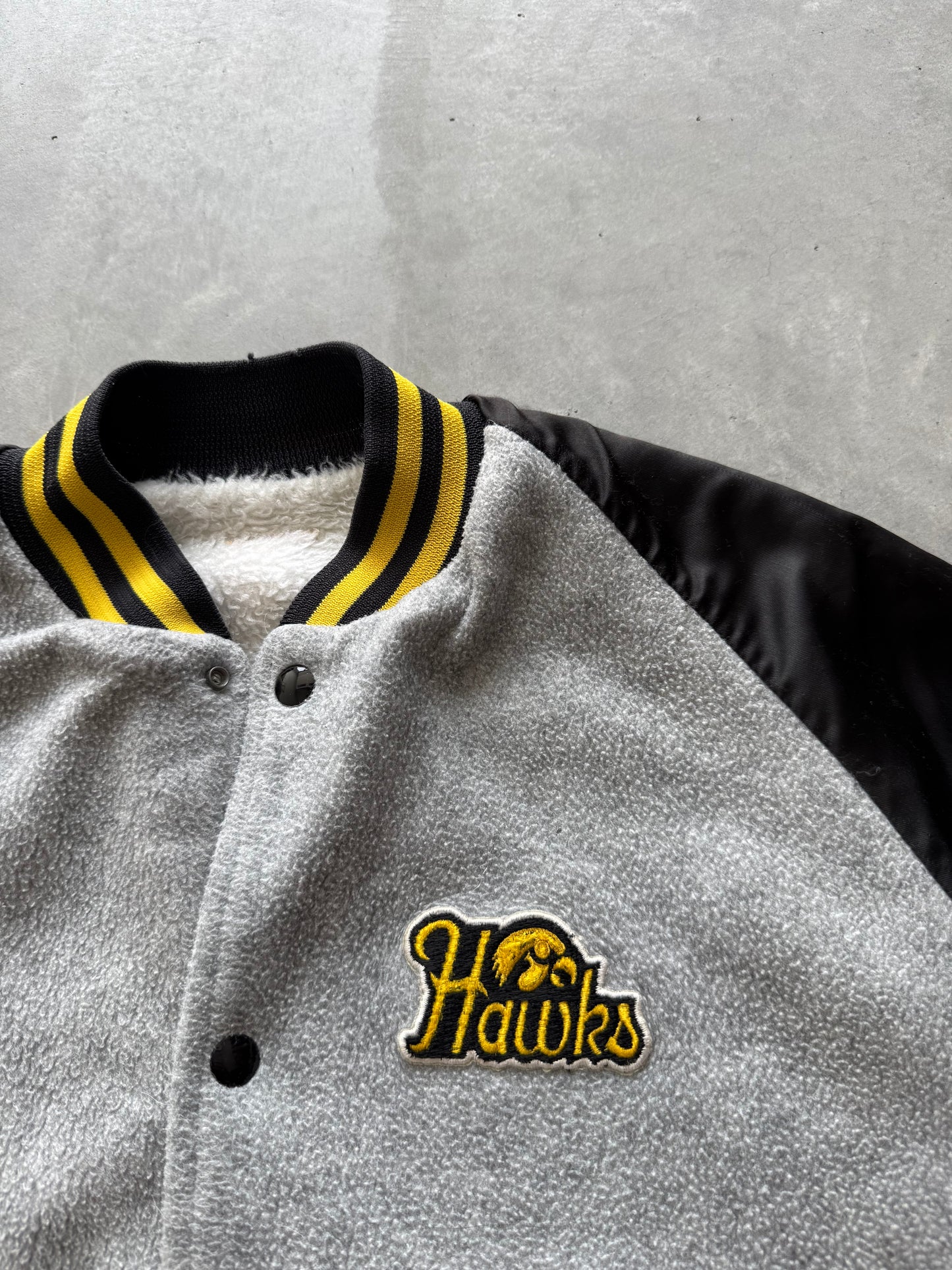 Vintage Iowa Hawkeyes Bomber Jacket - L