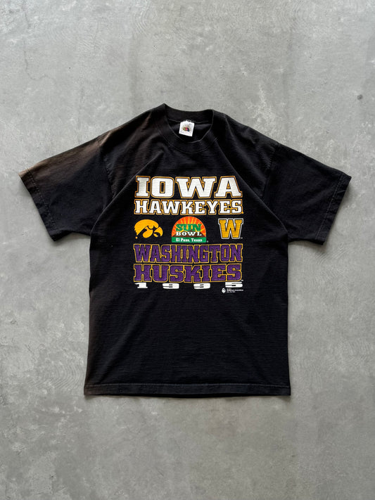 Vintage 90s Iowa Hawkeyes Tee - L