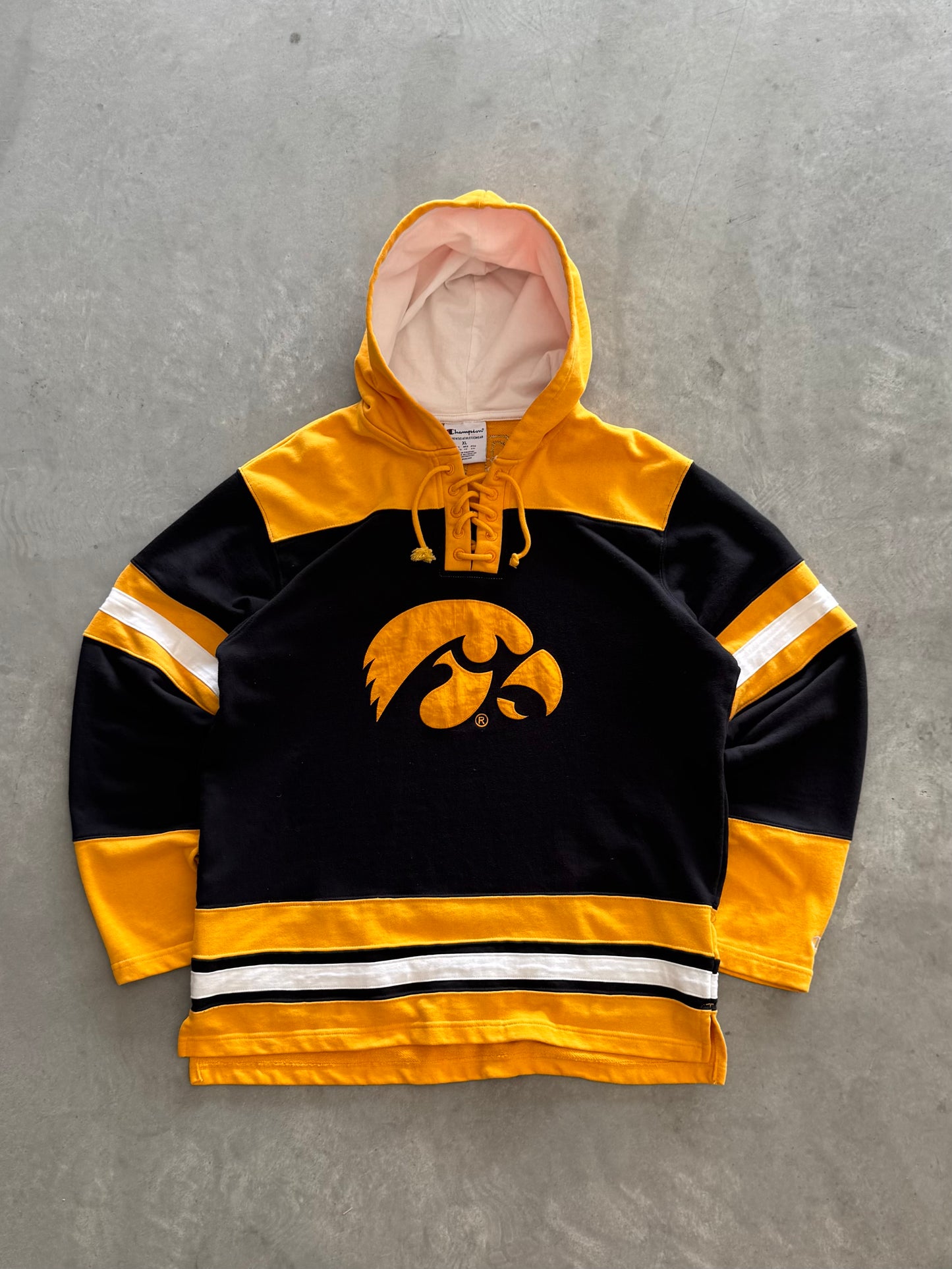 Iowa Hawkeyes Hockey Hoodie - XL