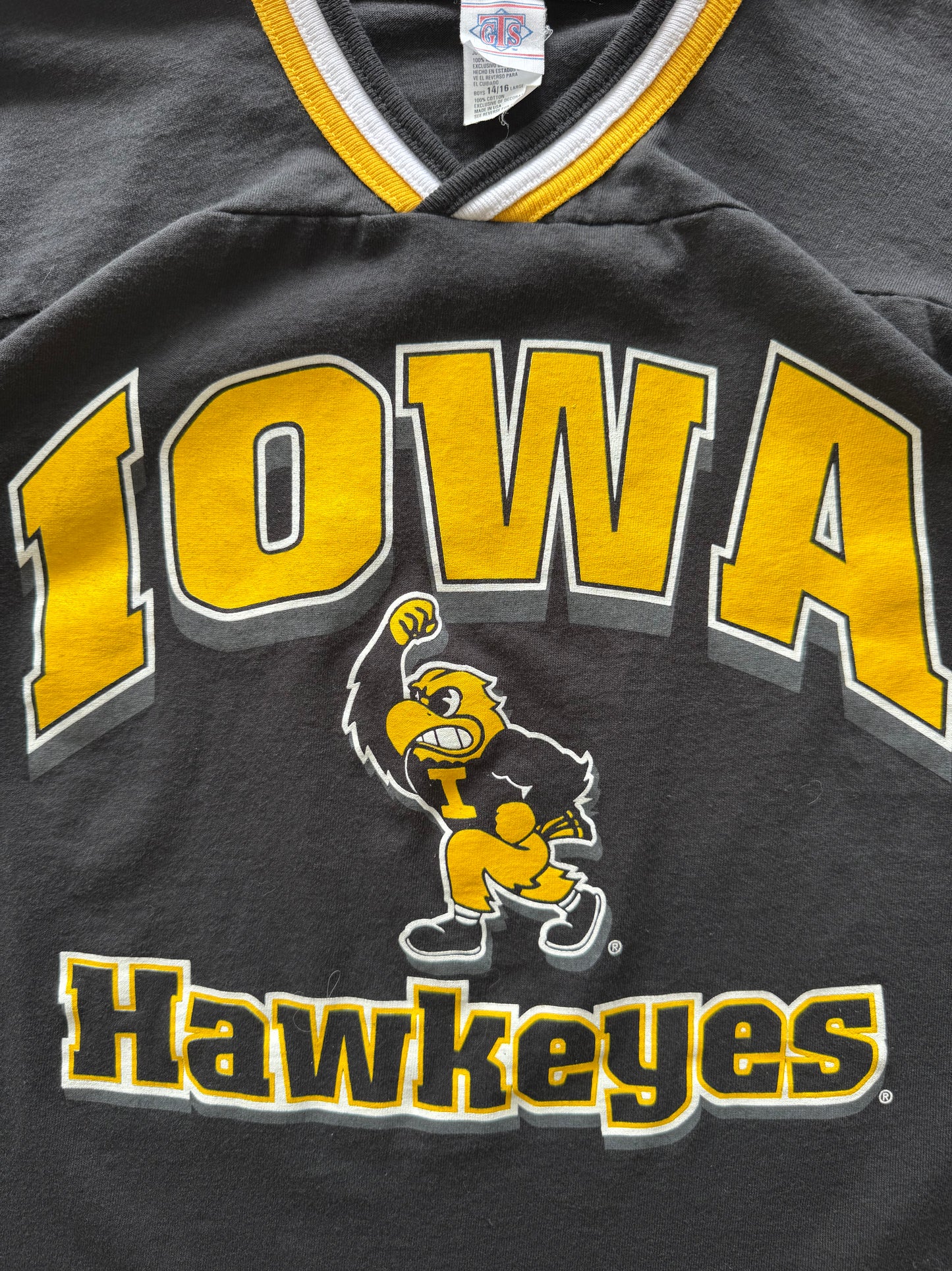 Vintage Iowa Hawkeyes Tee -M
