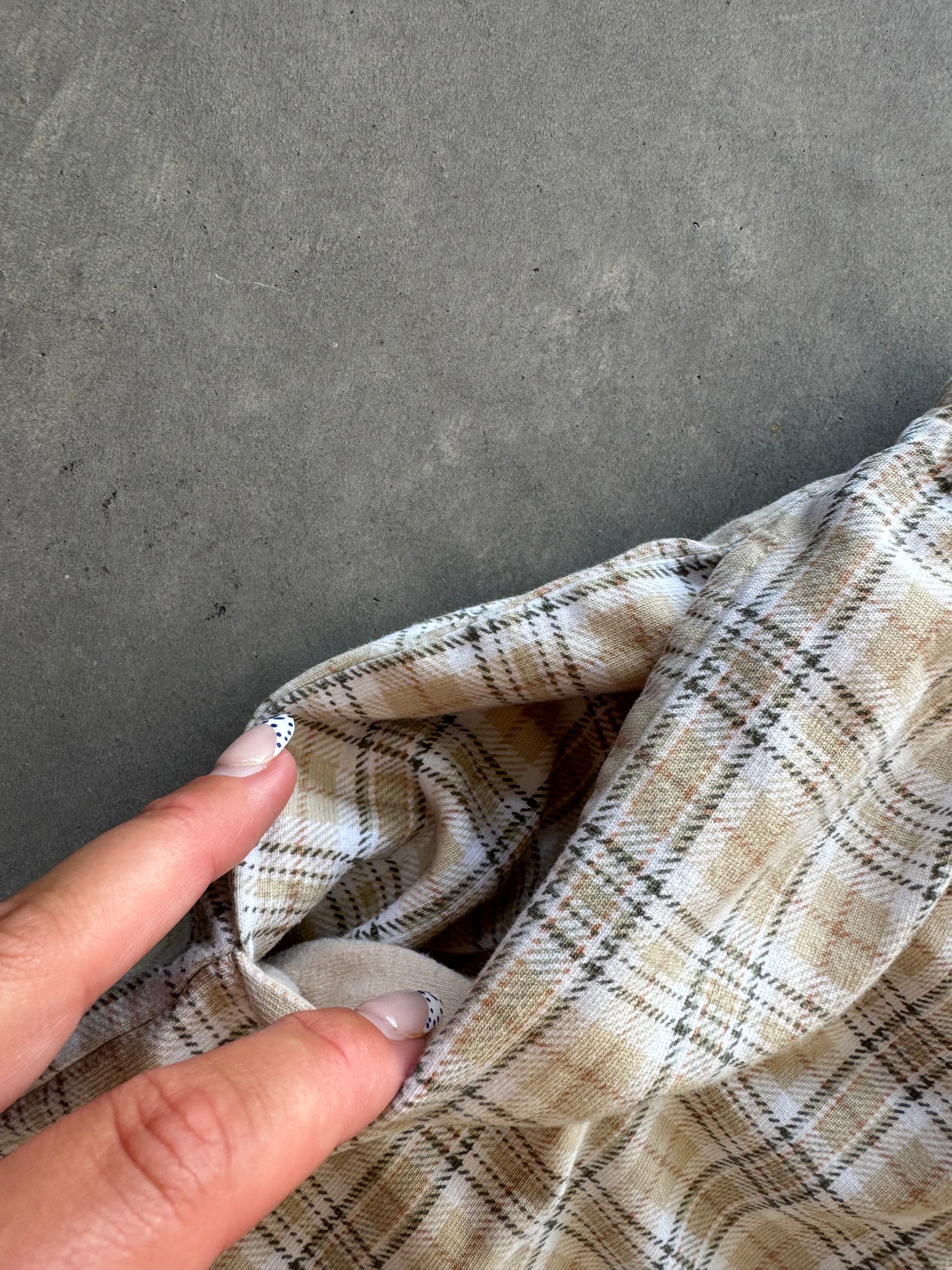 Vintage Plaid Women’s Shorts - XL
