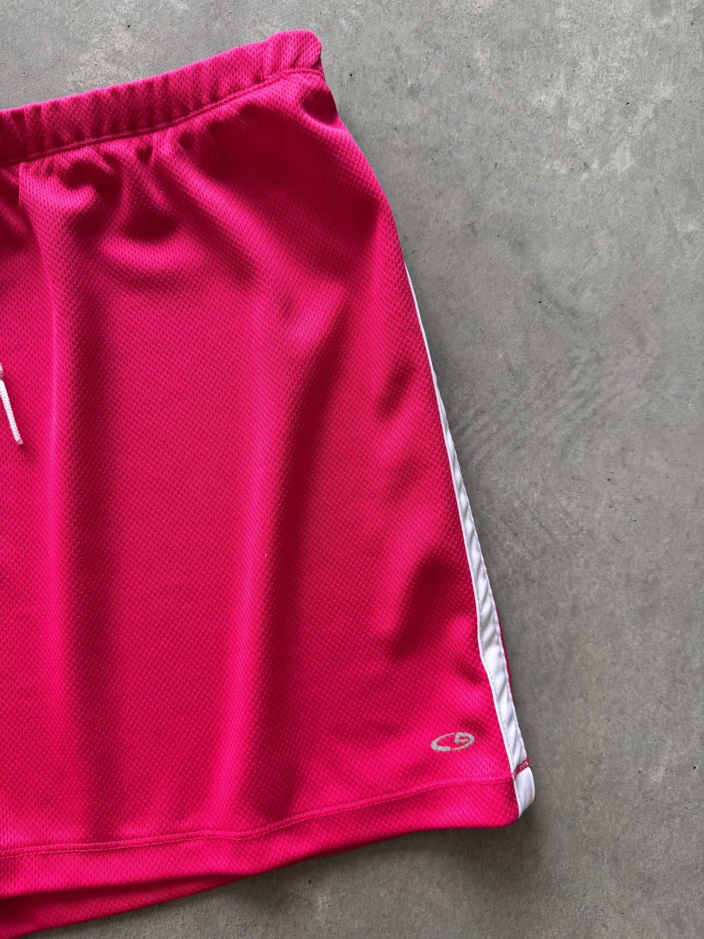 Vintage Pink Track Shorts - XL