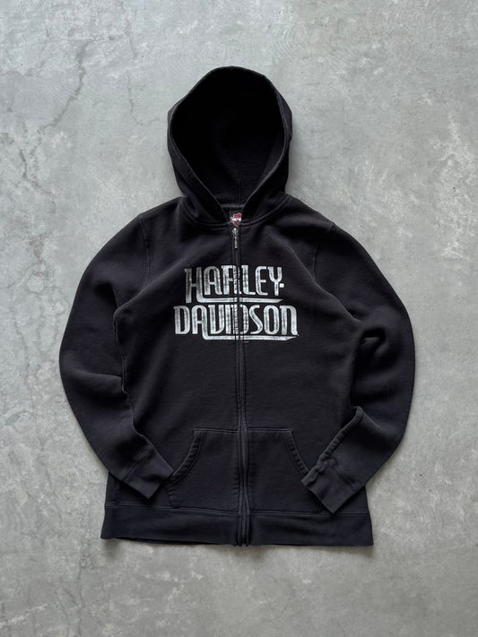 Harley Davidson Women’s Zip Up Hoodie - L