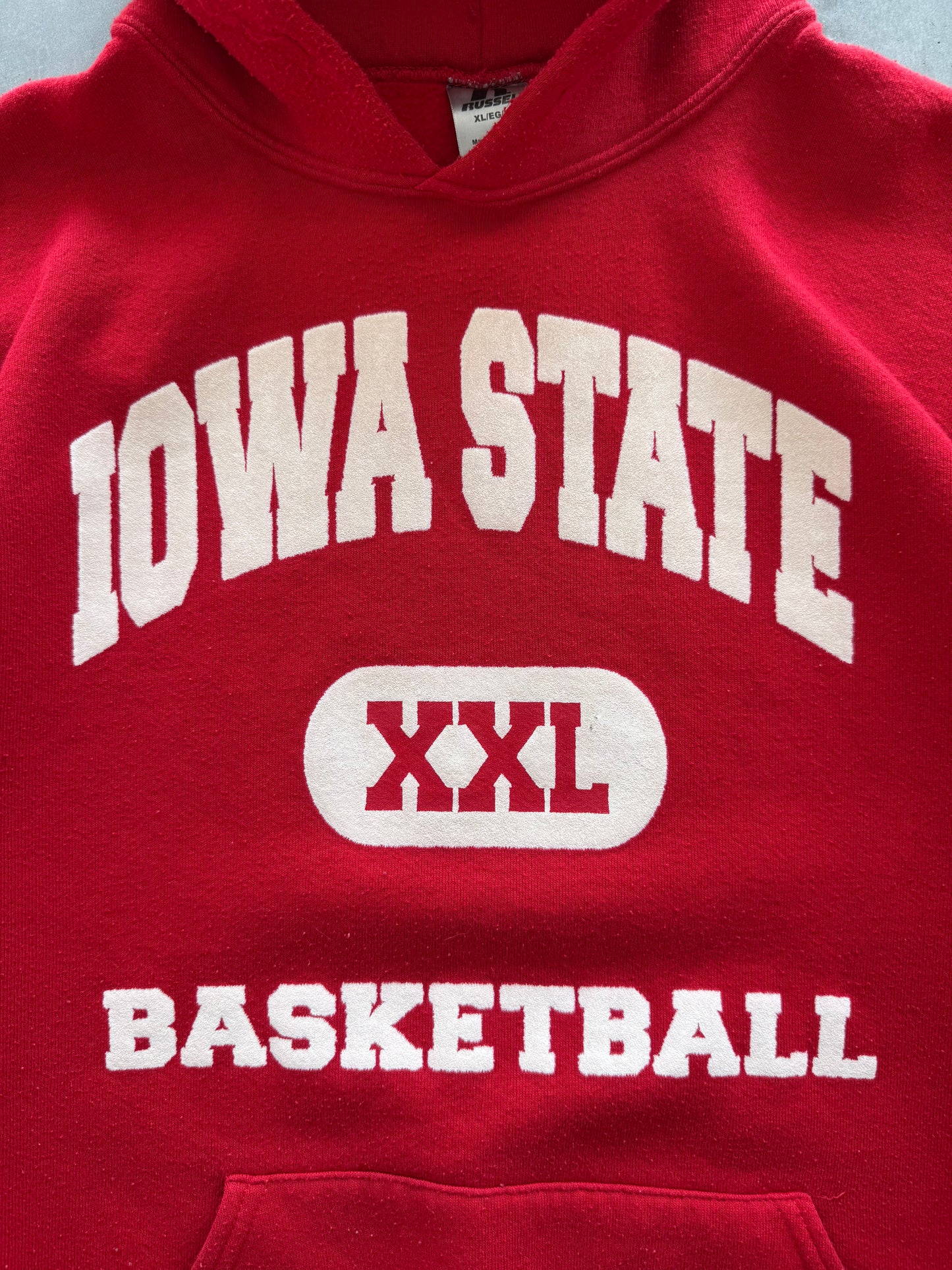 Vintage Russell Iowa State Basketball Hoodie - XL
