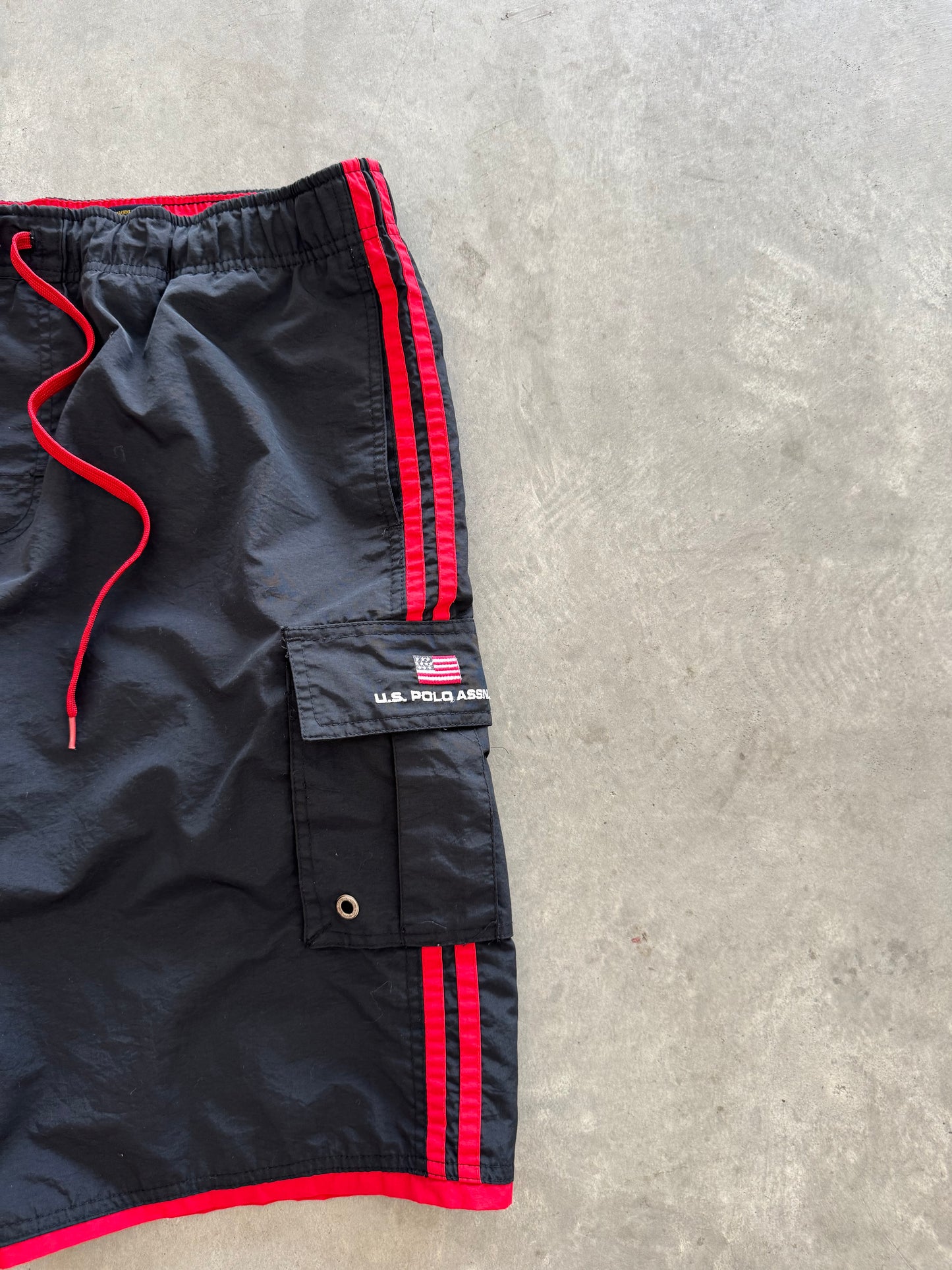 Vintage U.S. Polo Assn. Swim Trunks - L