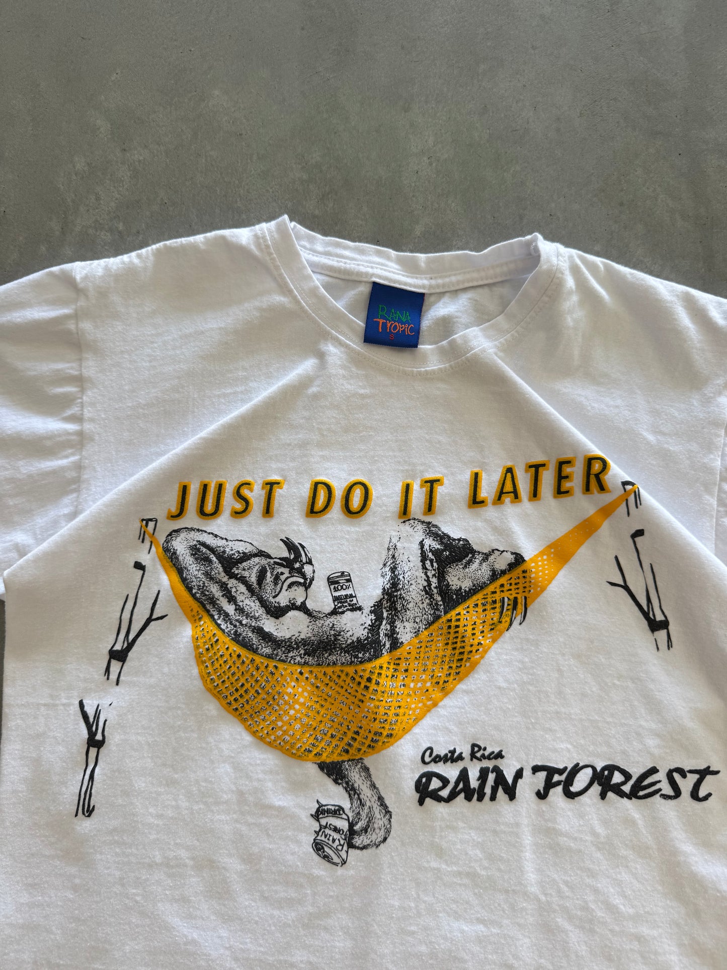 Vintage Just Do It Later Tee - S