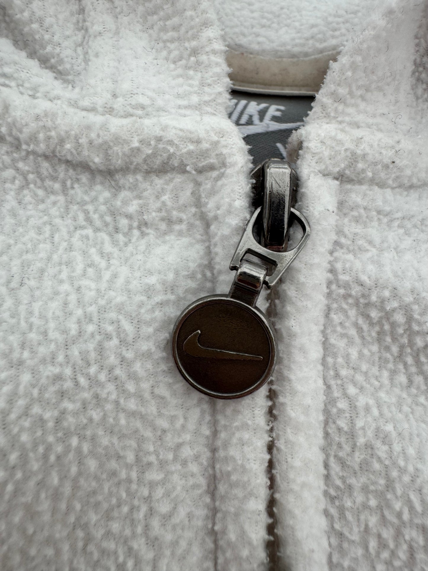 Vintage 00s Nike Women’s Fleece Zip Up Hoodie - L