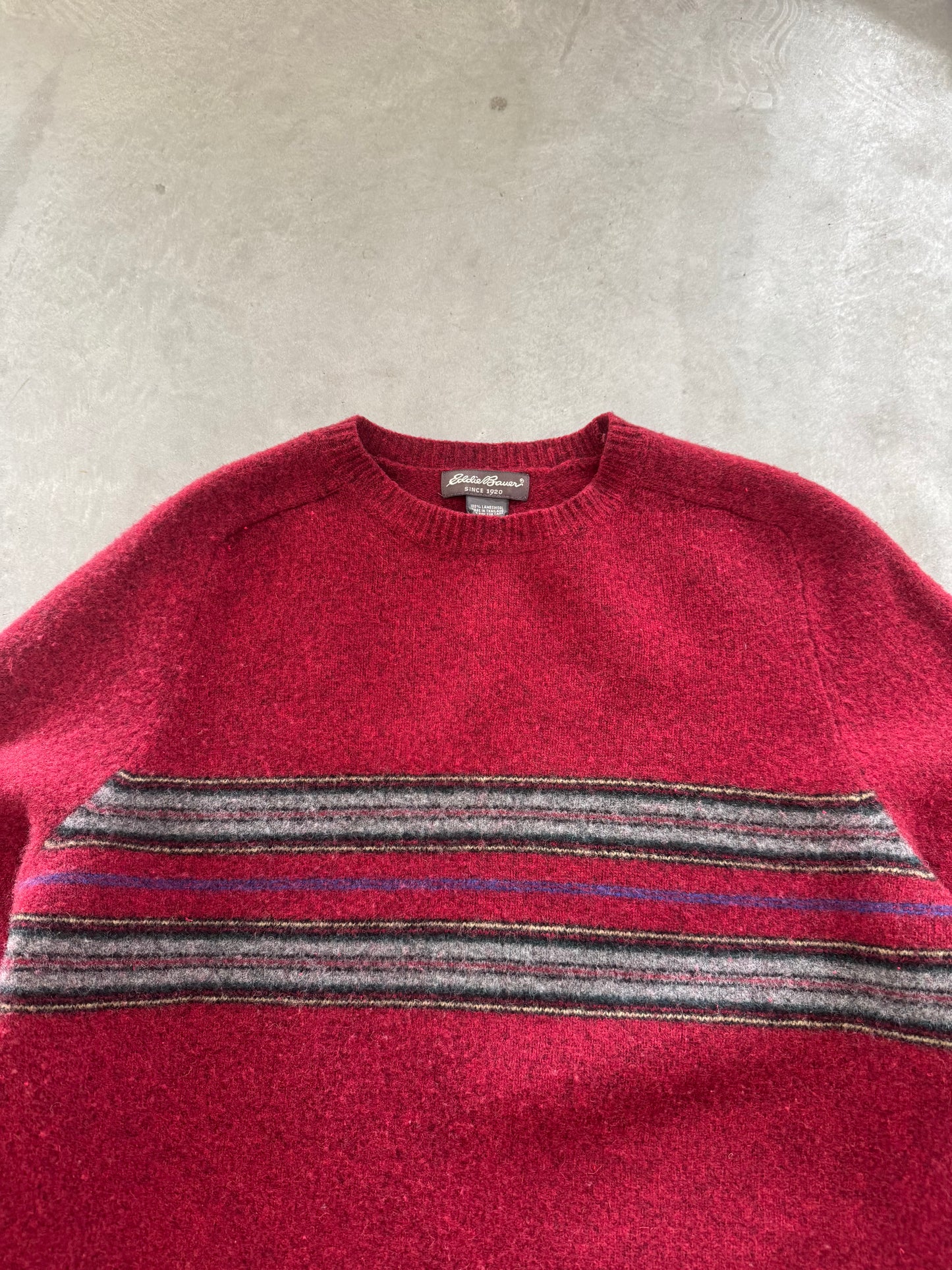 Vintage Eddie Bauer Lambswool Sweater - L