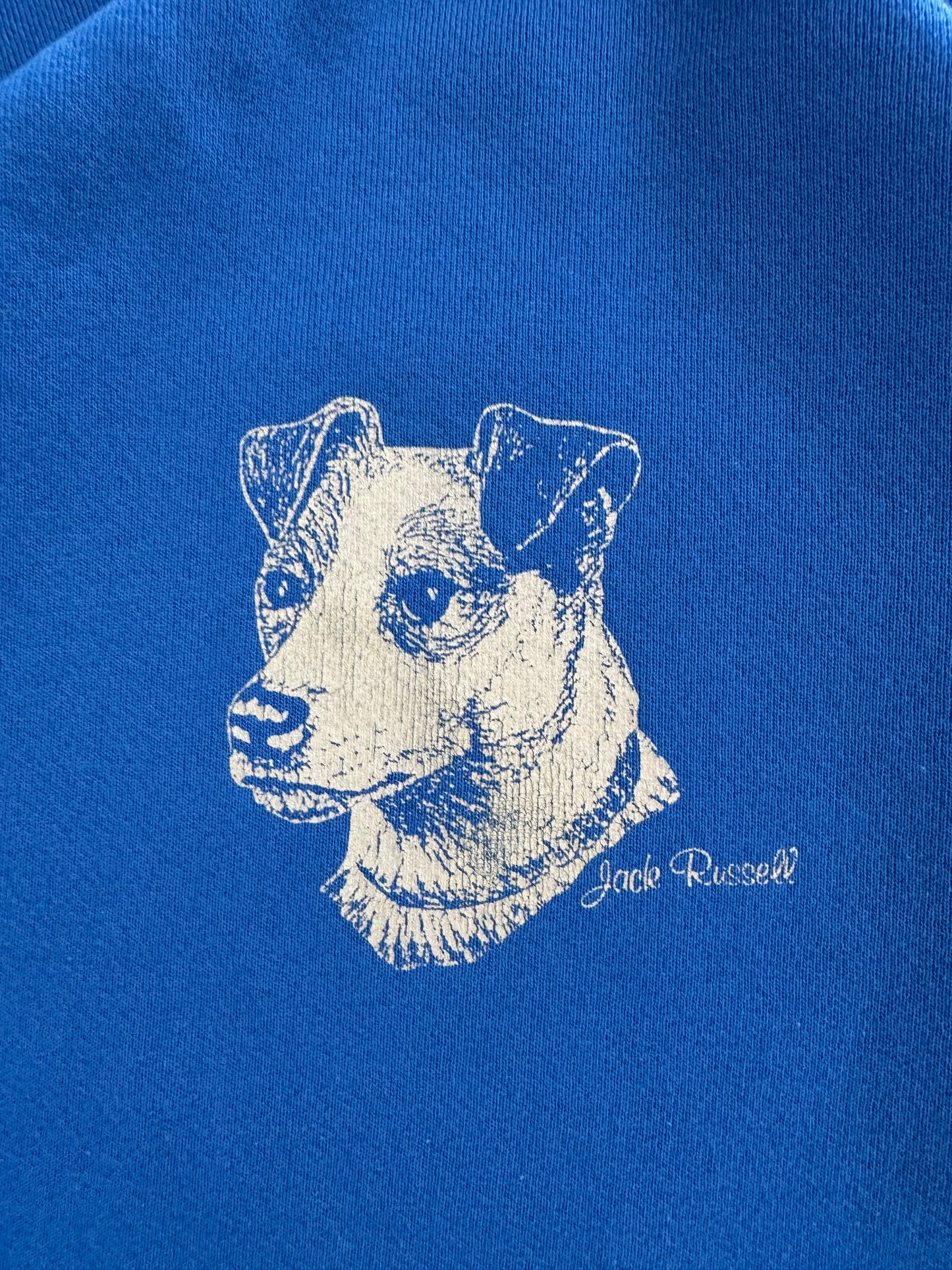 Vintage 80s Jack Russell Sweatshirt - L