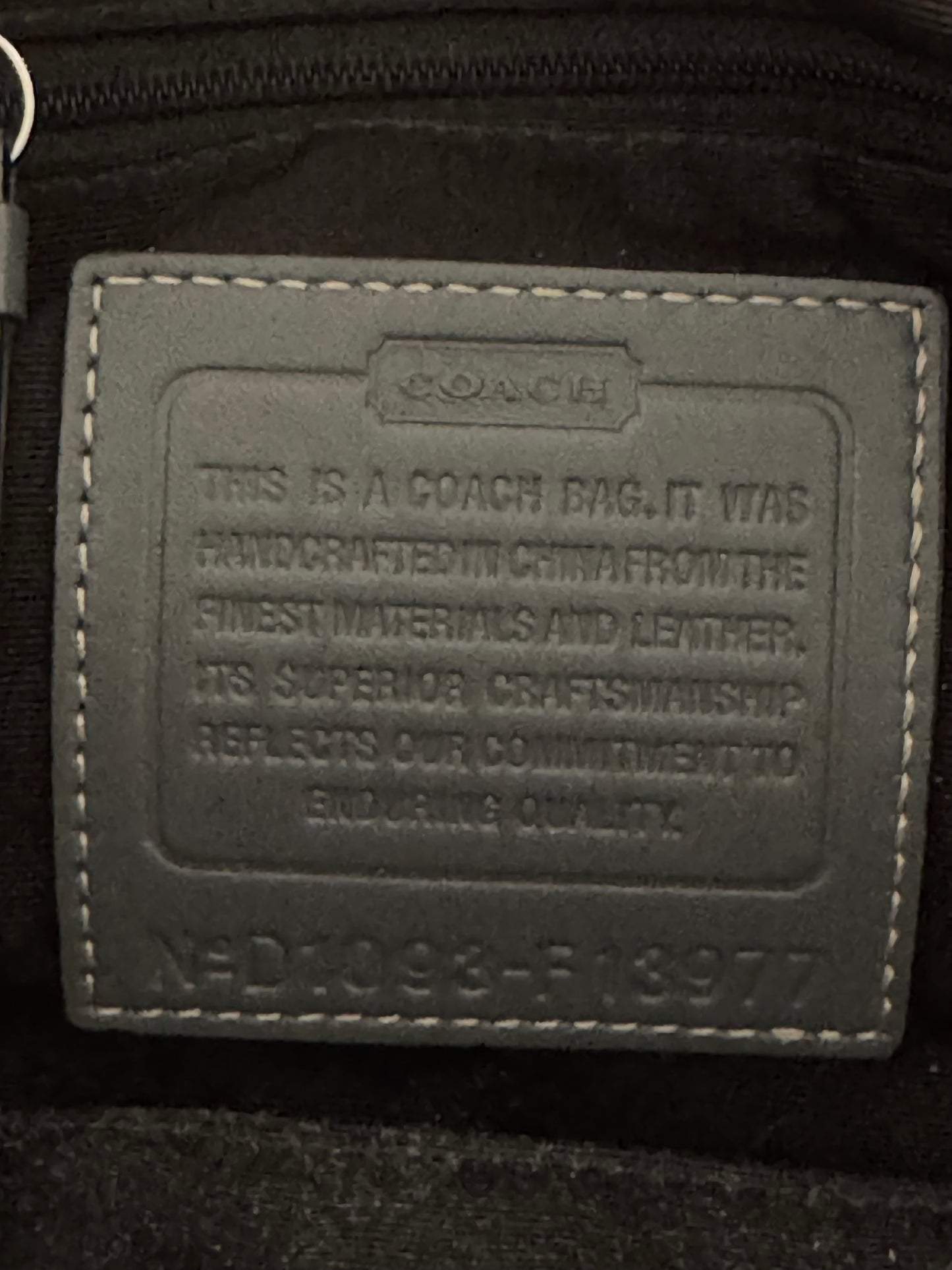 Vintage Coach Handbag