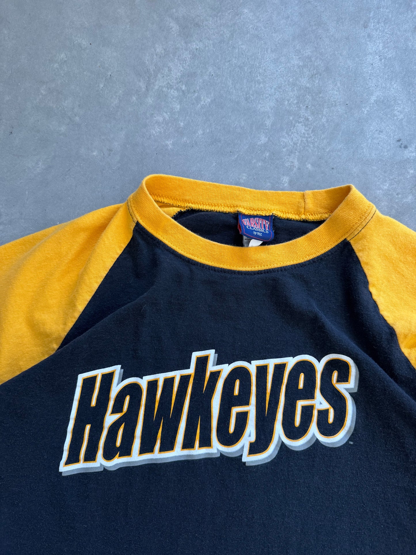 Vintage Iowa Hawkeyes Long Sleeve - XL