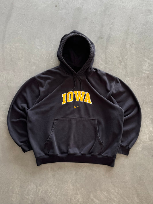 Vintage Nike Iowa Hawkeyes Hoodie - XL