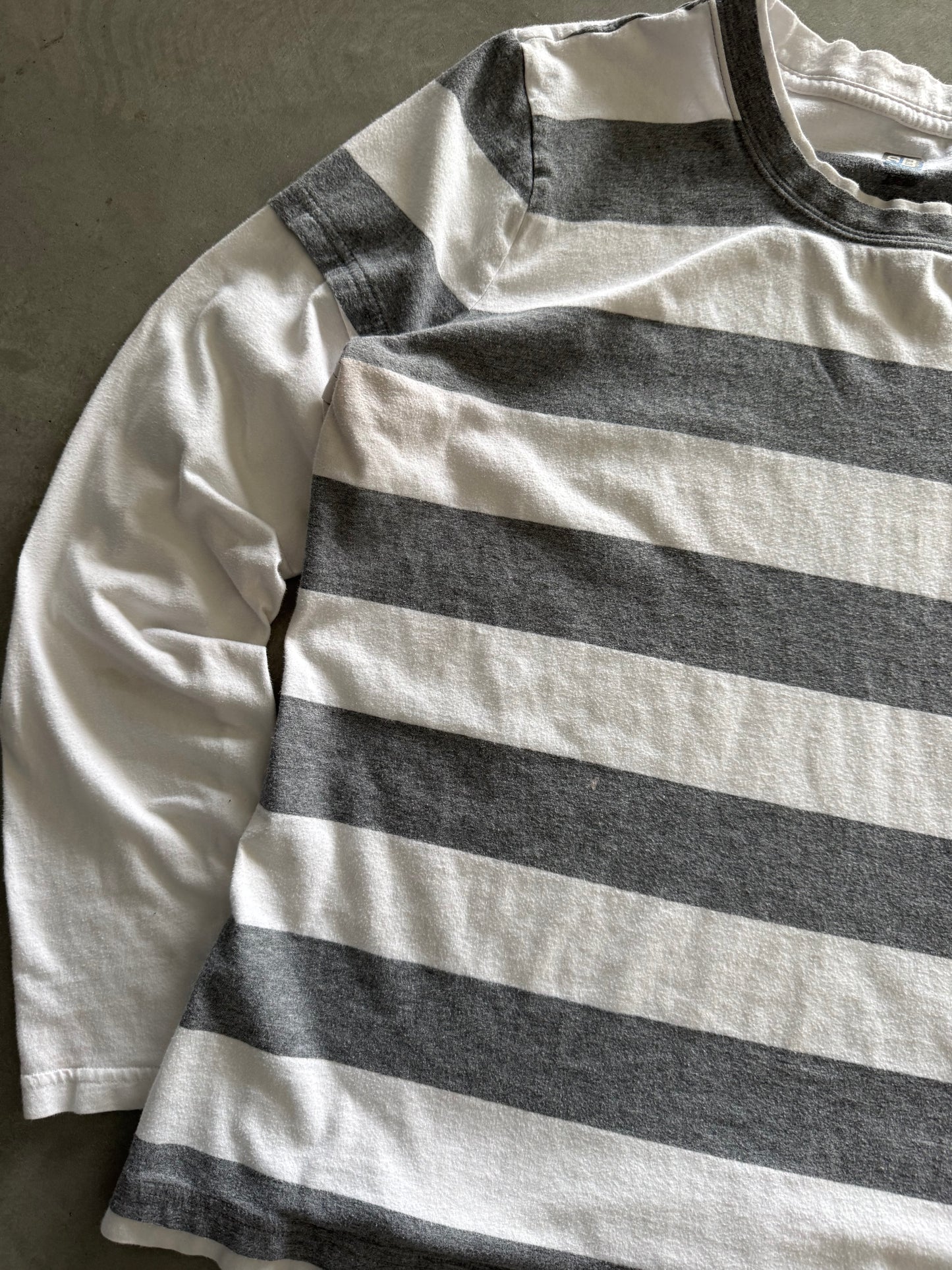Vintage Layered Striped Women’s Long Sleeve - XL