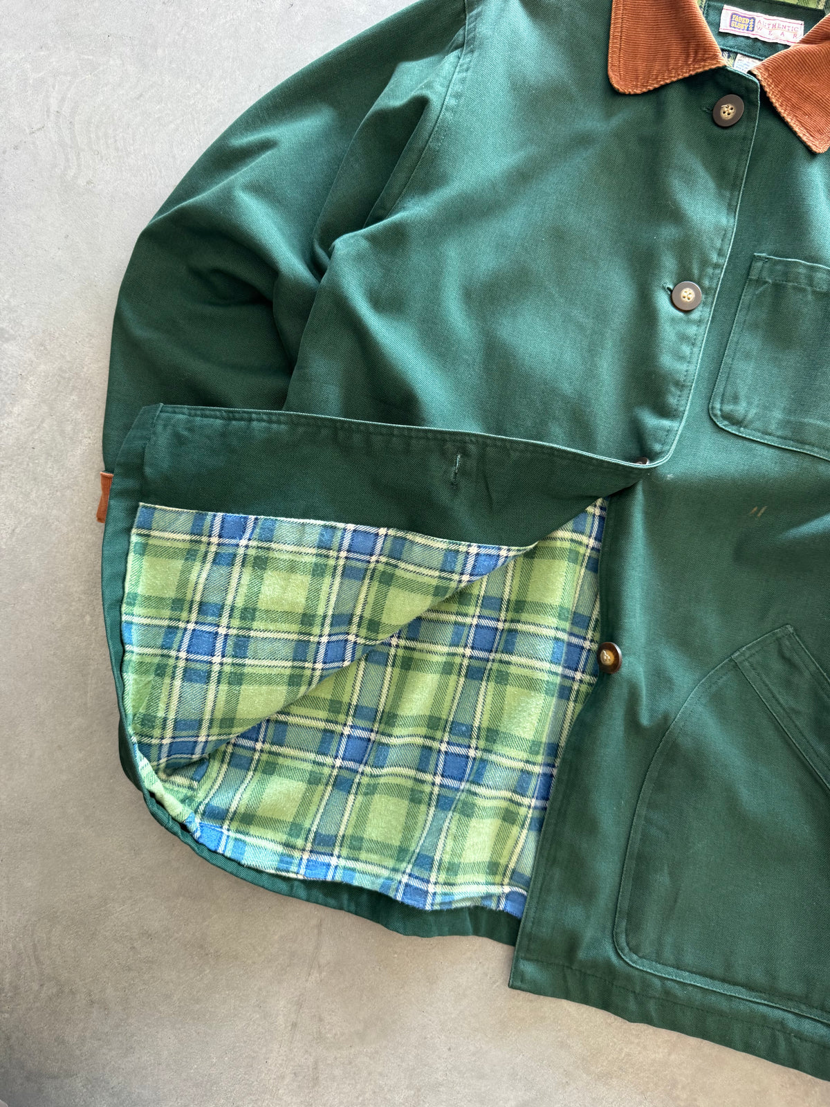 Vintage 90s Faded Glory Plaid Lined Women’s Jacket - S