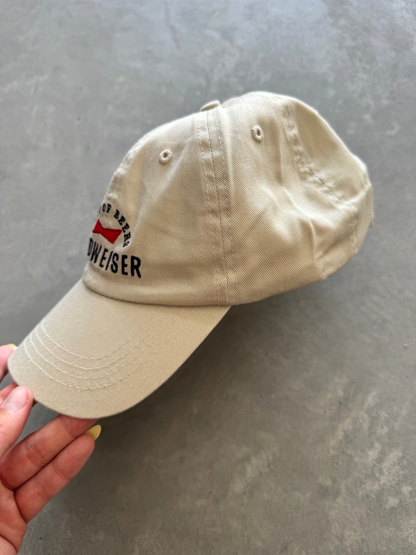 Vintage King of Beers Budweiser Hat