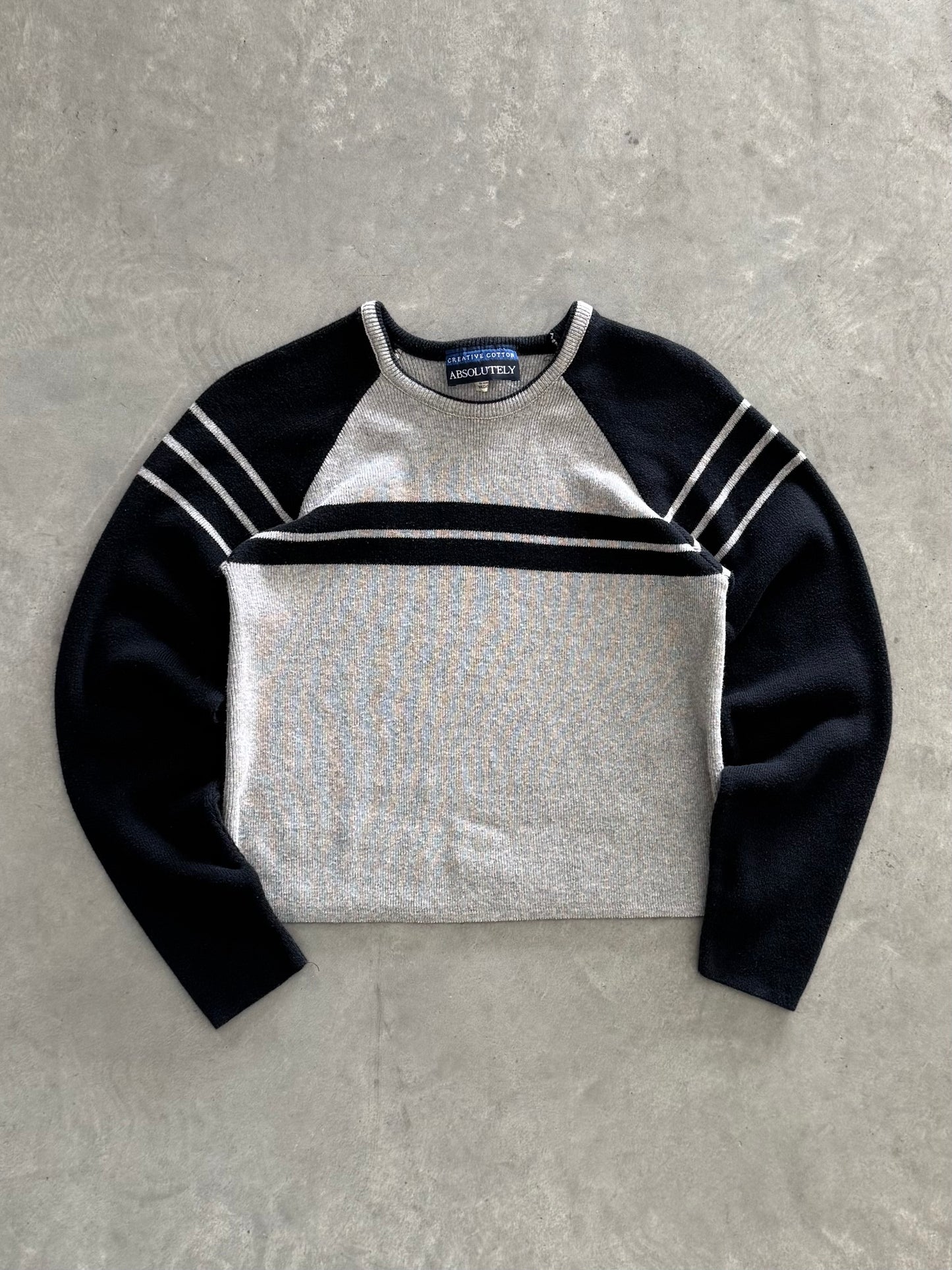 Vintage Women’s Cropped Sweater - M