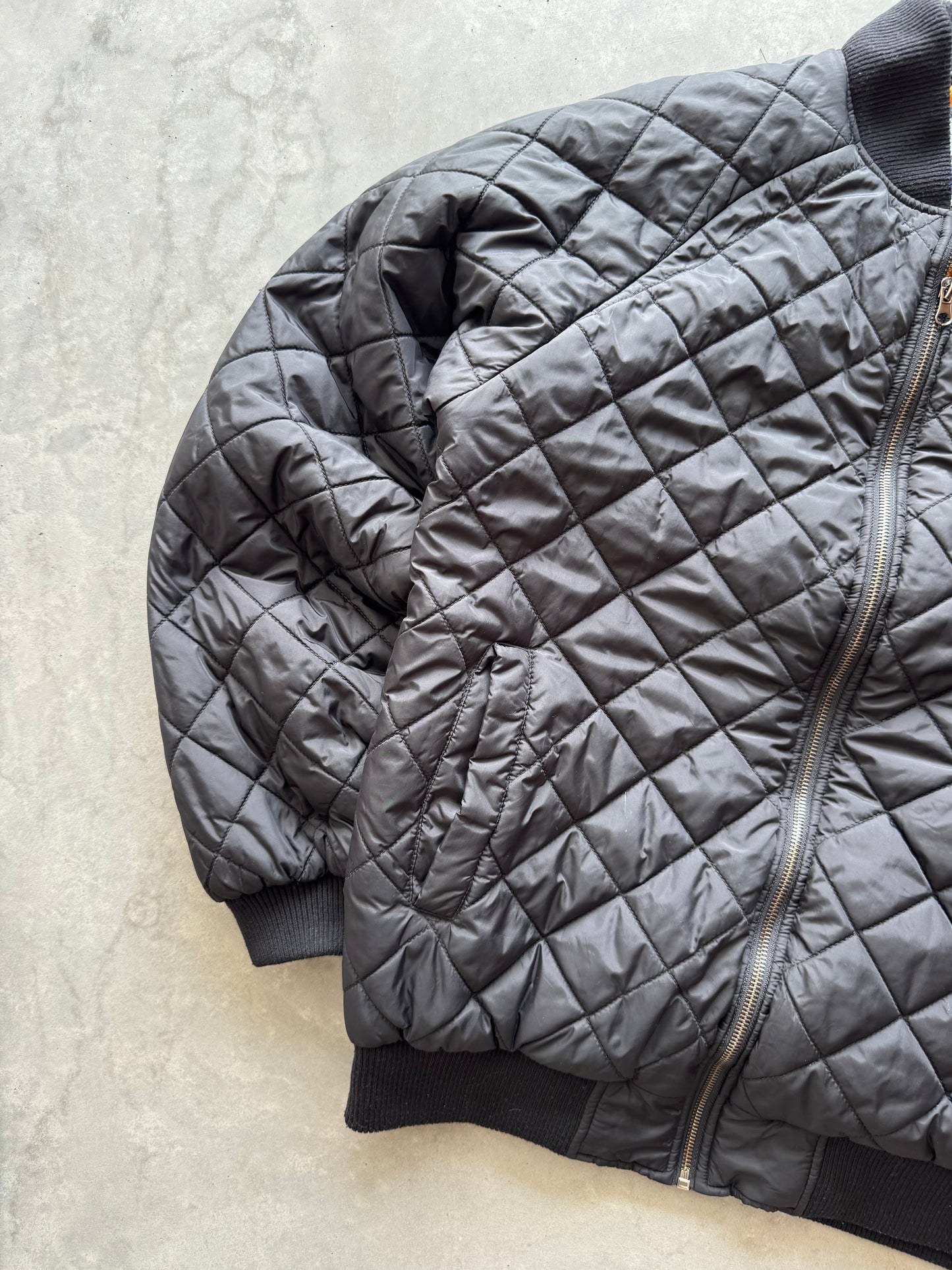 Vintage Iowa Hawkeyes Quilted Coat - M