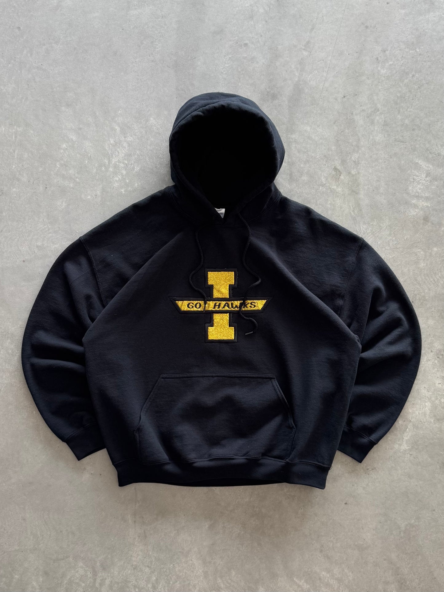 Vintage Iowa Hawkeyes Hoodie - XL