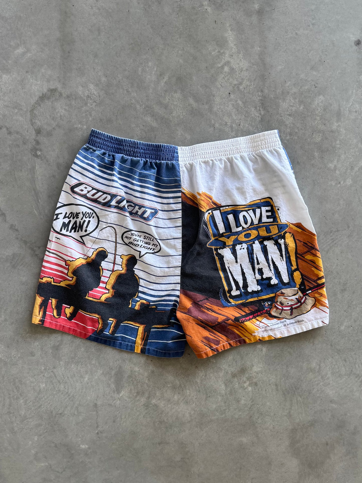 Vintage 1994 Bud Light Boxer Shorts - L