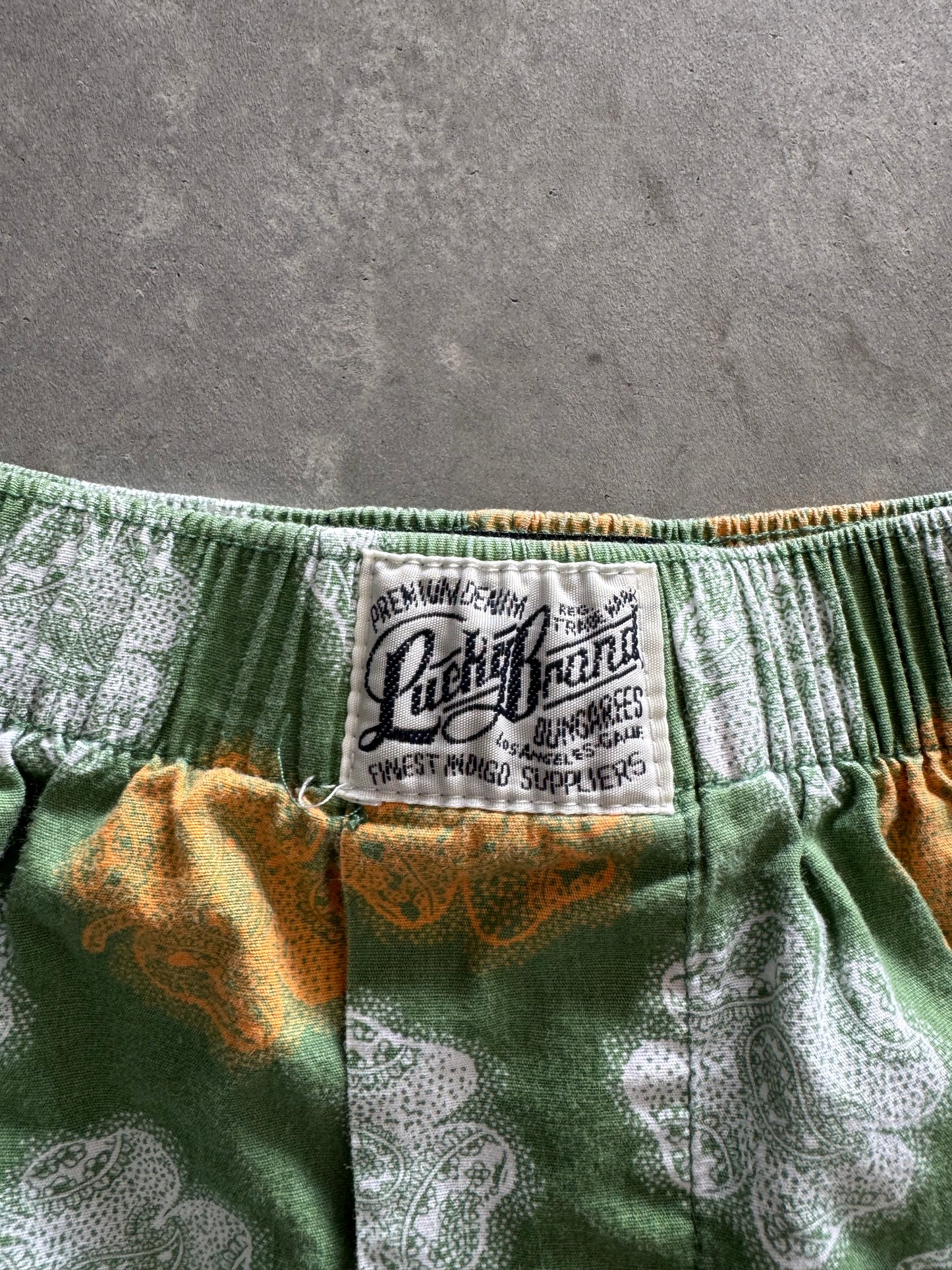 Vintage Lucky Brand Clover Boxers - M