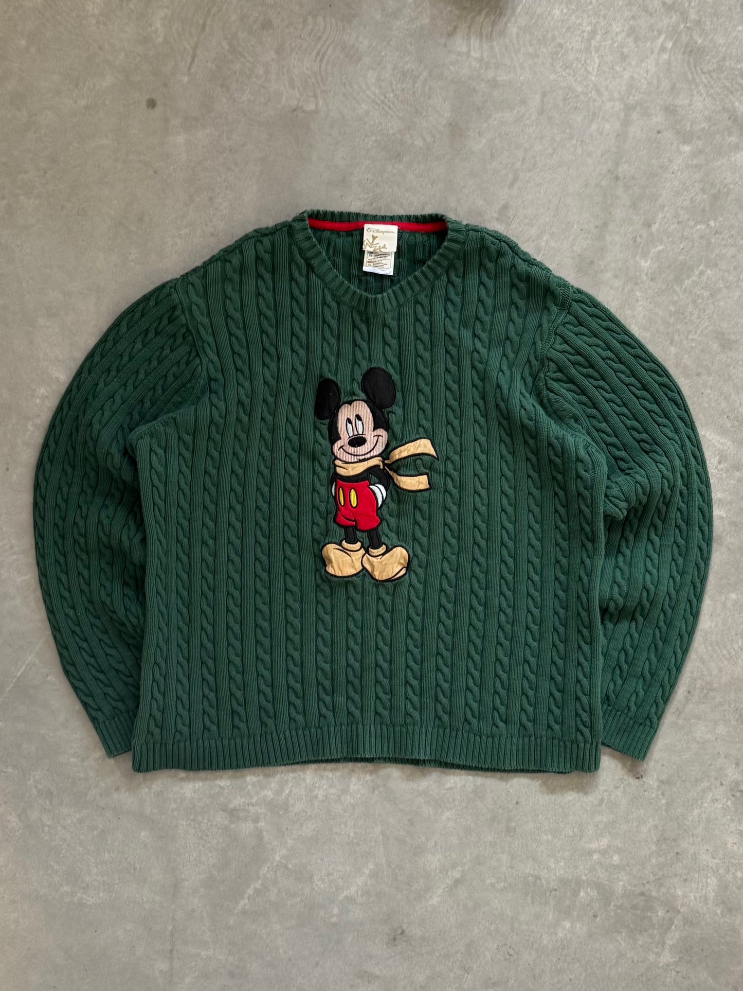 Vintage Mickey Mouse Sweater - XL