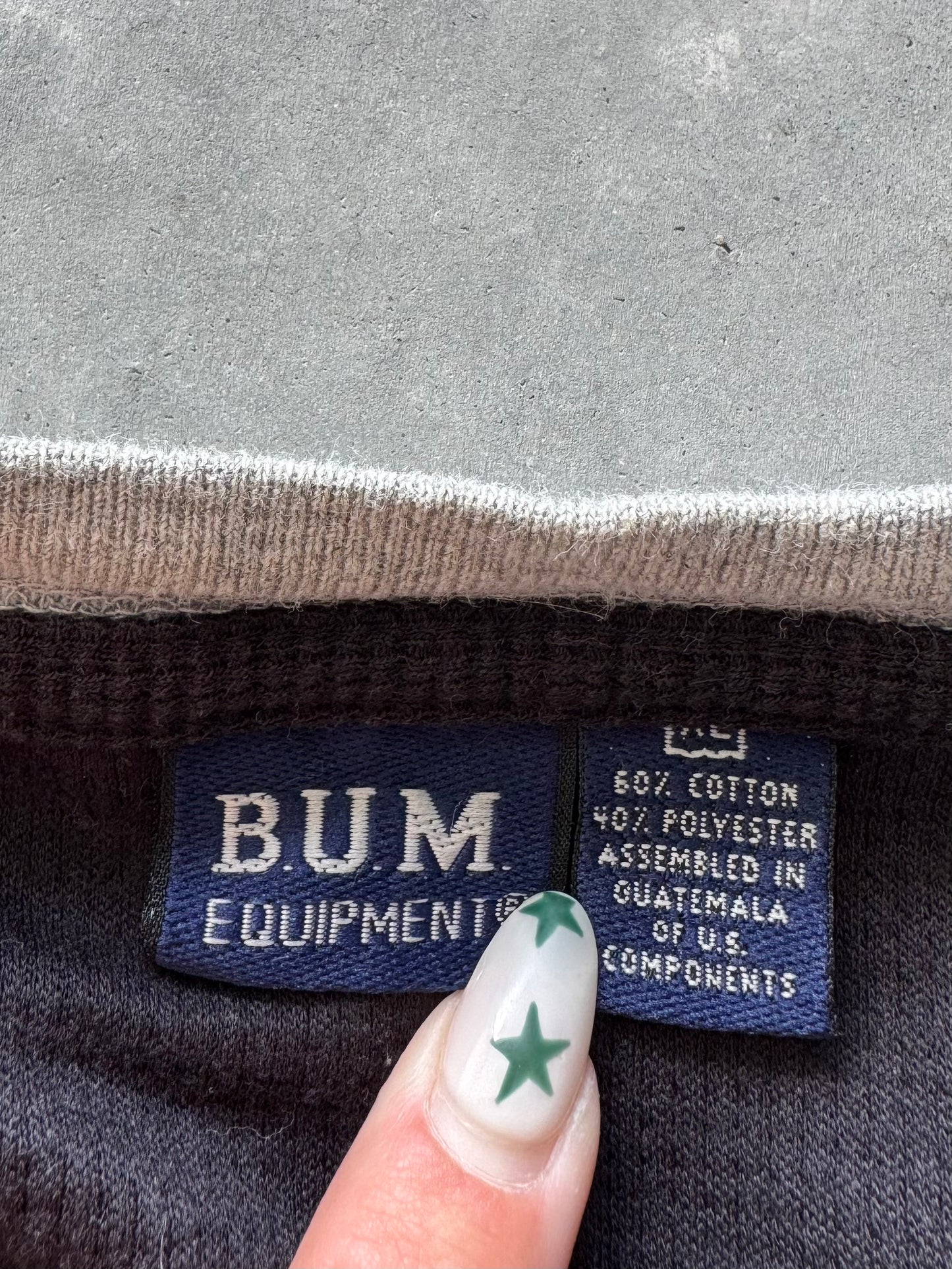 Vintage 90s B.U.M. Equipment Heavyweight Tee - XL