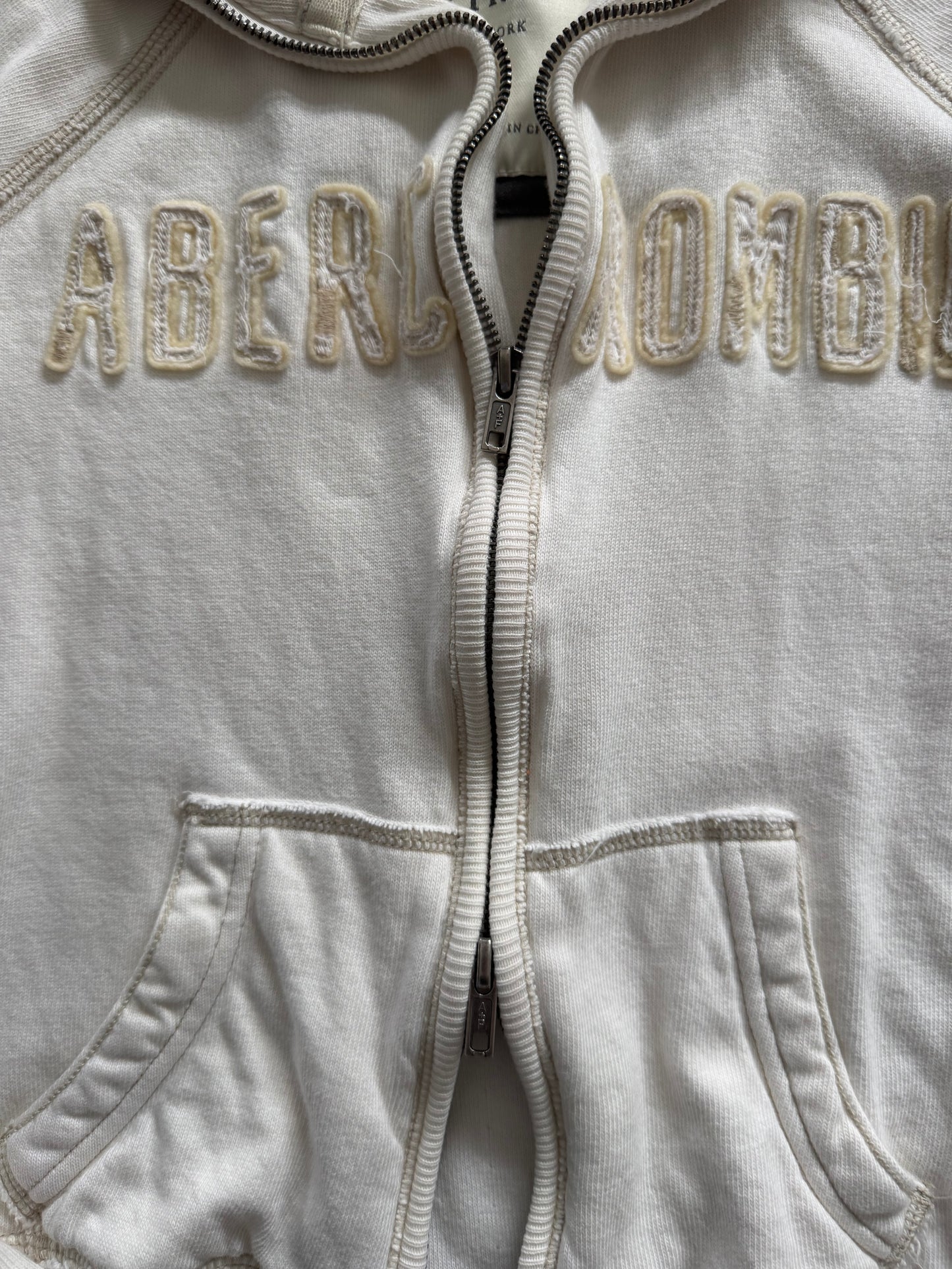 Vintage Abercrombie Women’s Zip Up - M