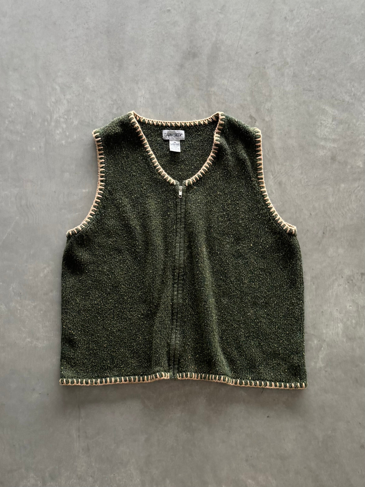 Vintage Sweater Vest - XXL