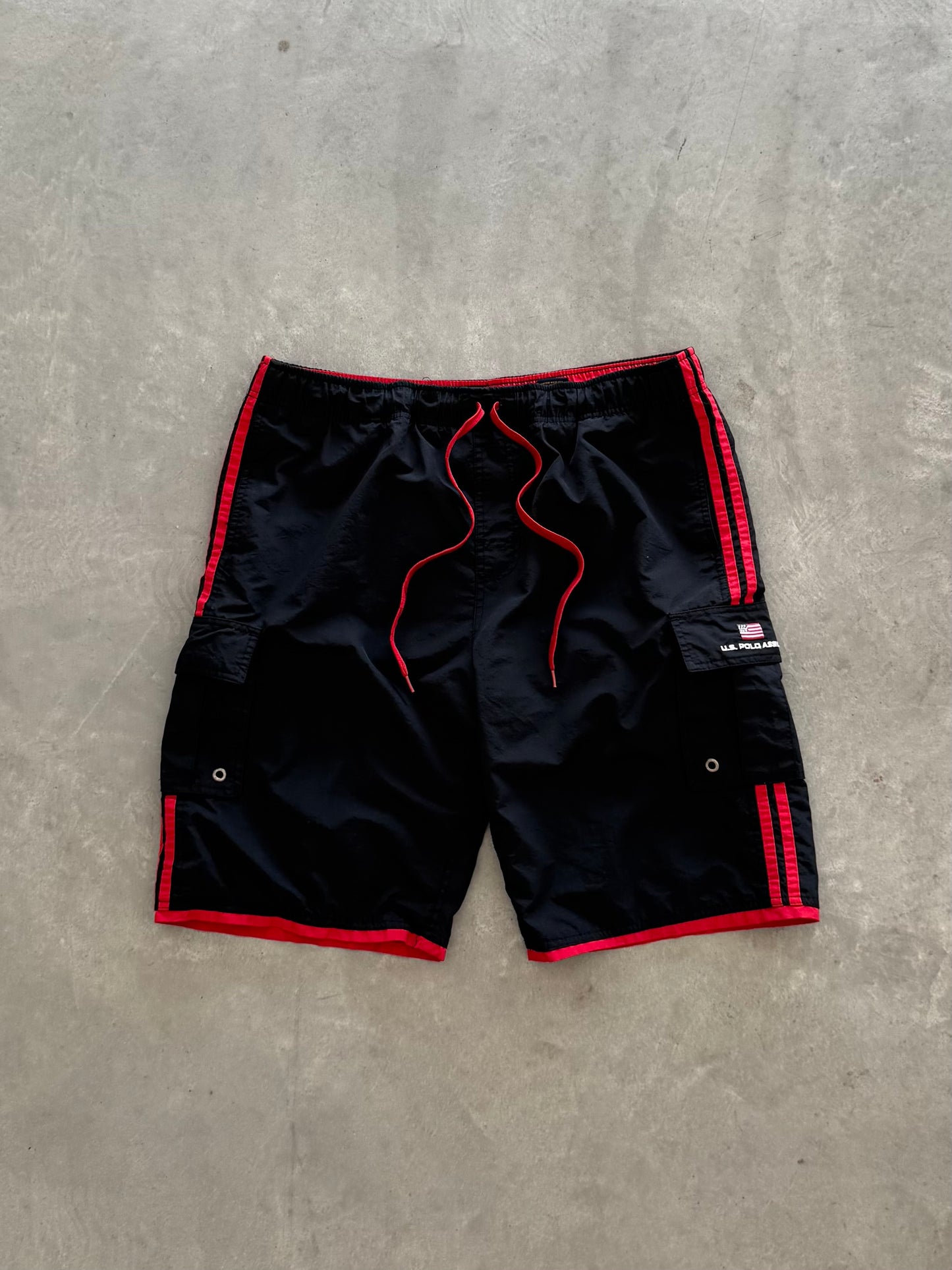 Vintage U.S. Polo Assn. Swim Trunks - L