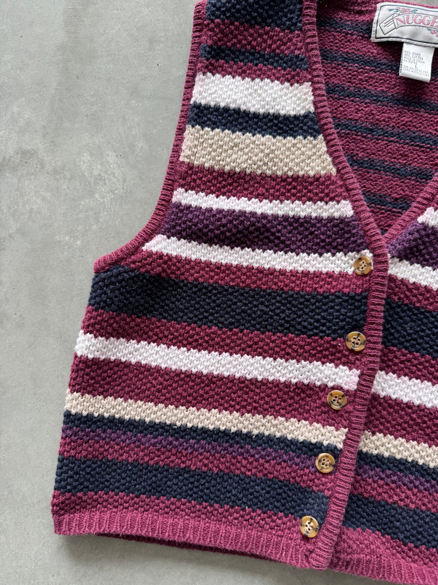 Vintage Women’s Sweater Vest - S