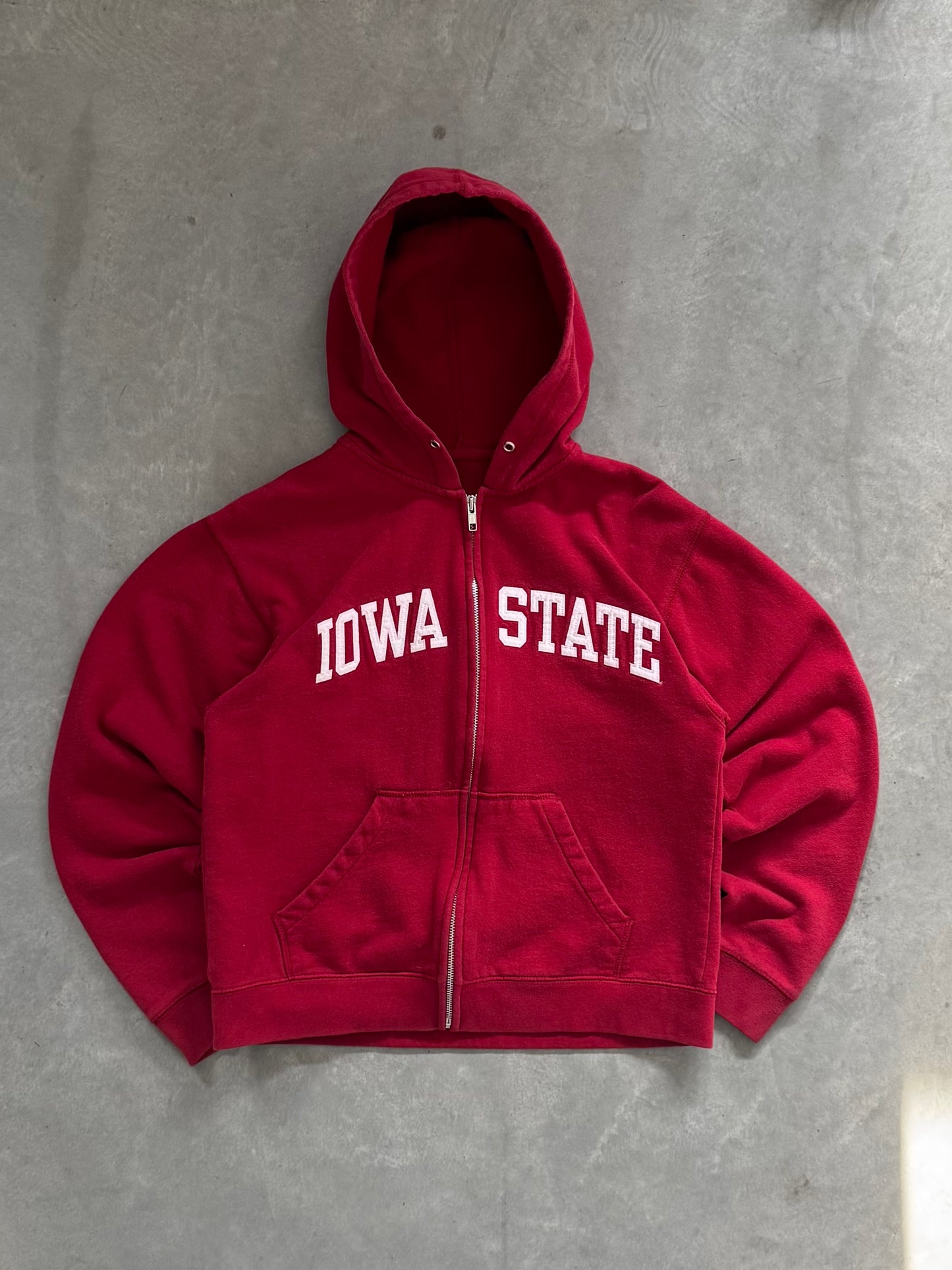 Vintage Iowa State Cyclones Zip Up Hoodie - S