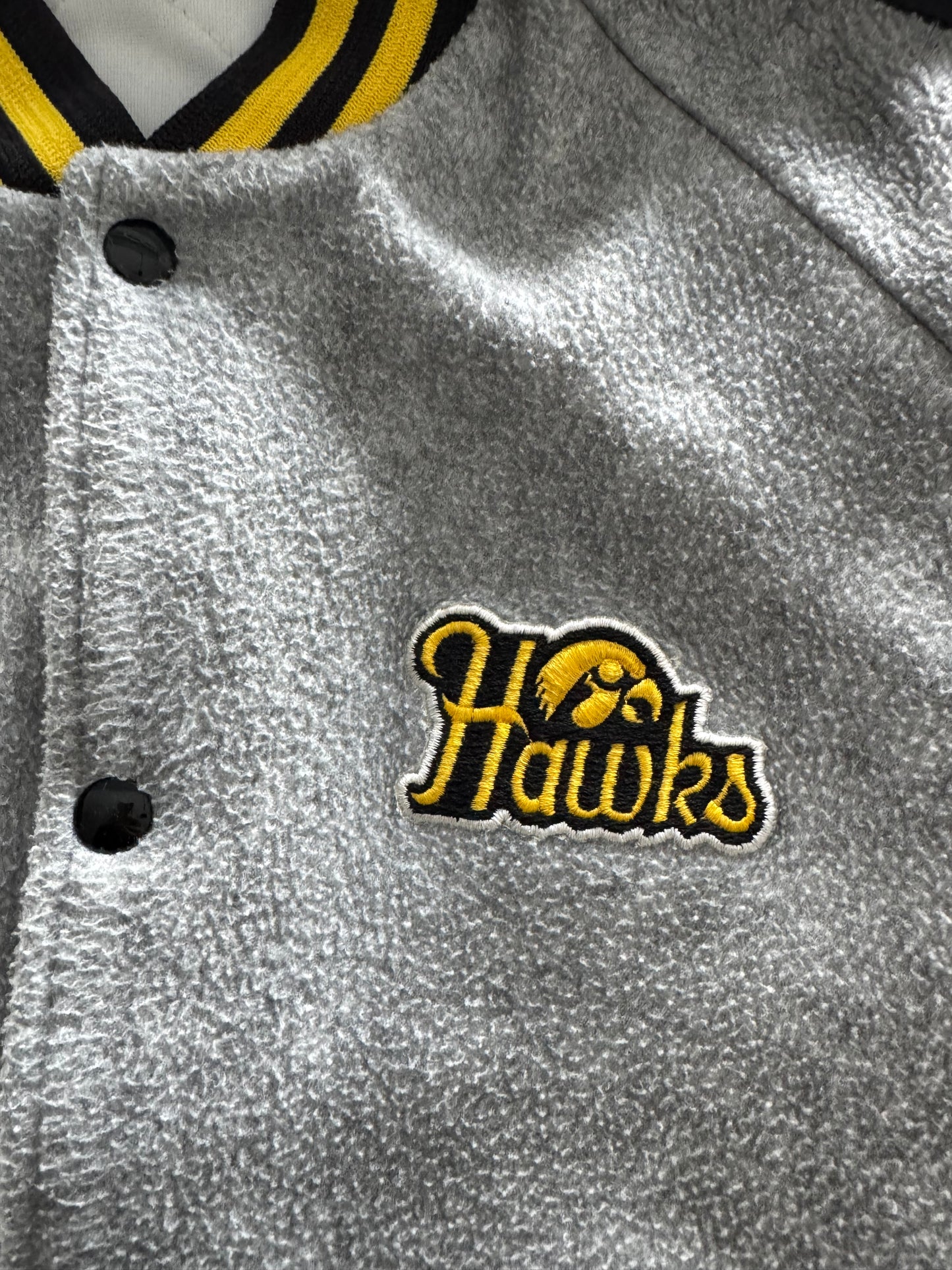 Vintage Iowa Hawkeyes Bomber Jacket - L