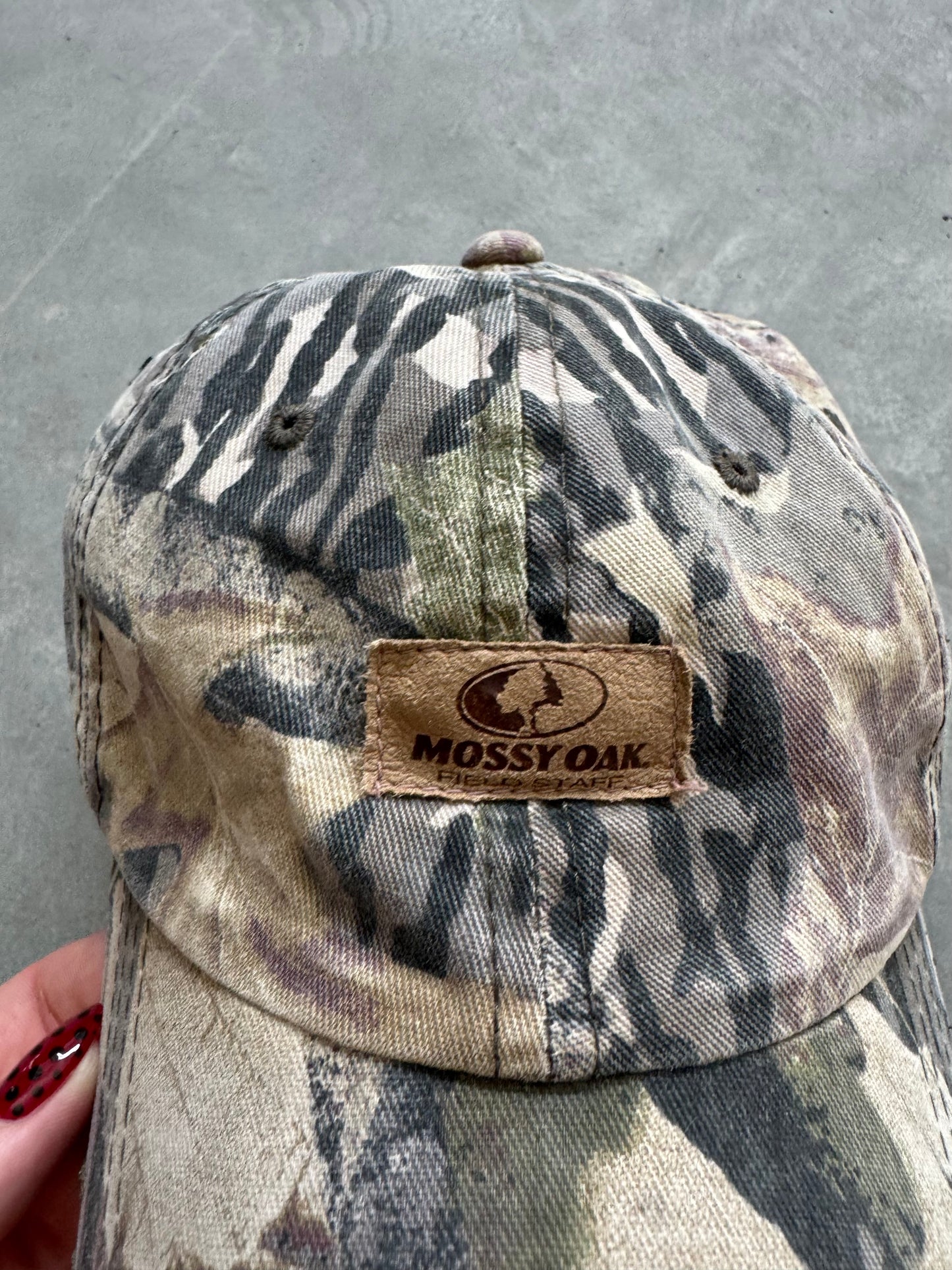 Vintage Camo Mossy Oak Hat