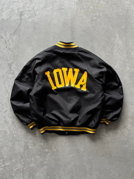 Vintage Iowa Hawkeyes Bomber Jacket - L