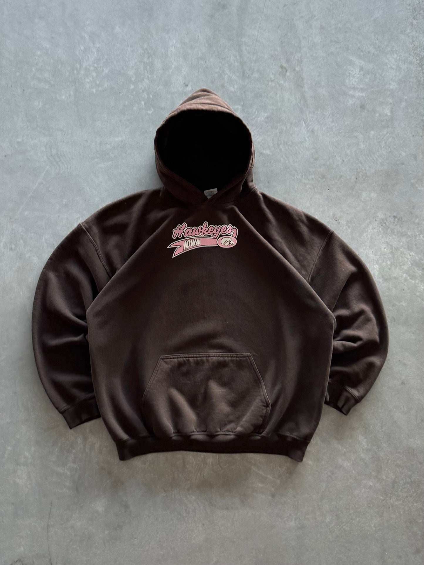 Vintage Iowa Hawkeyes Hoodie - XL