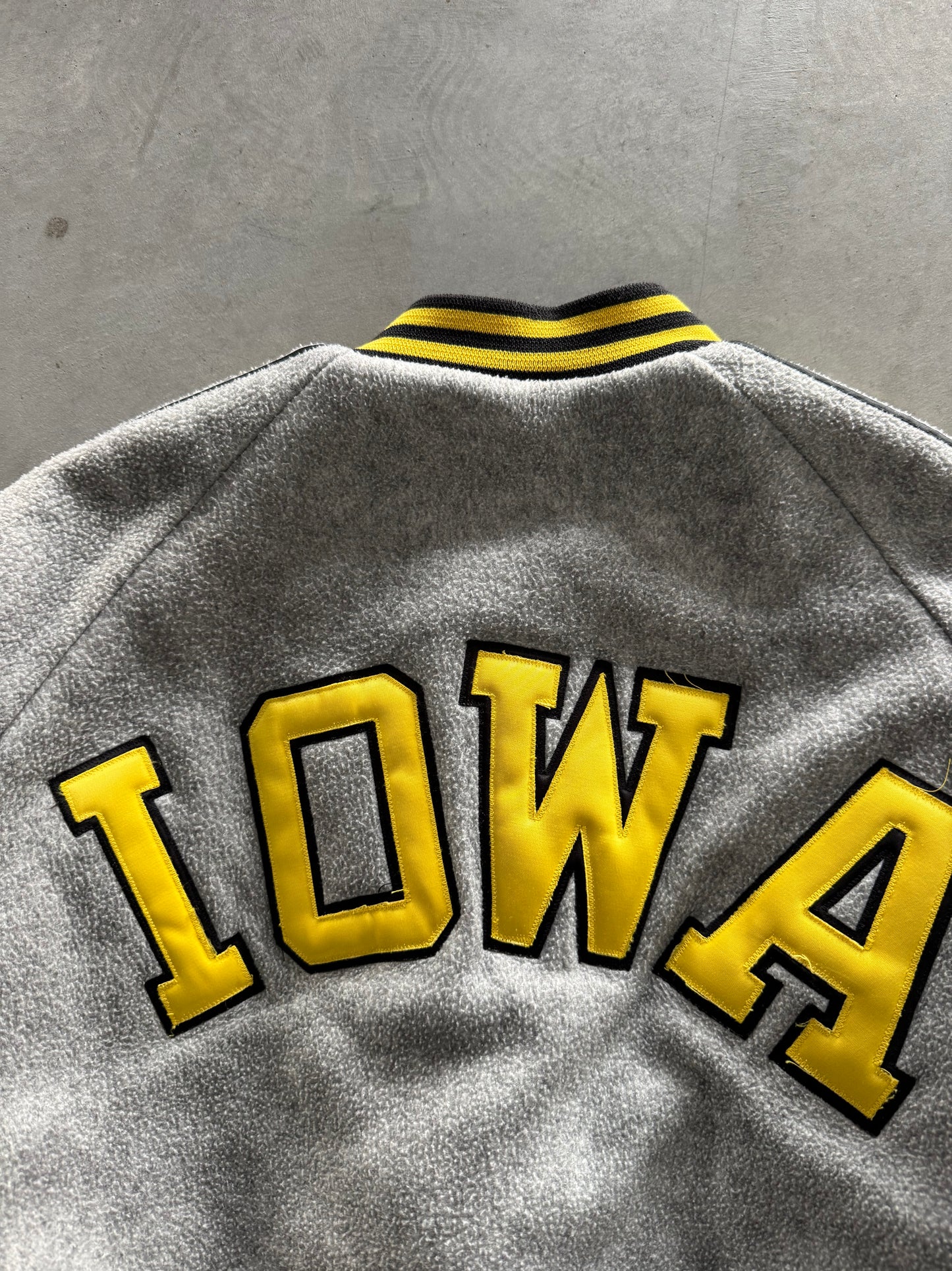 Vintage Iowa Hawkeyes Bomber Jacket - L