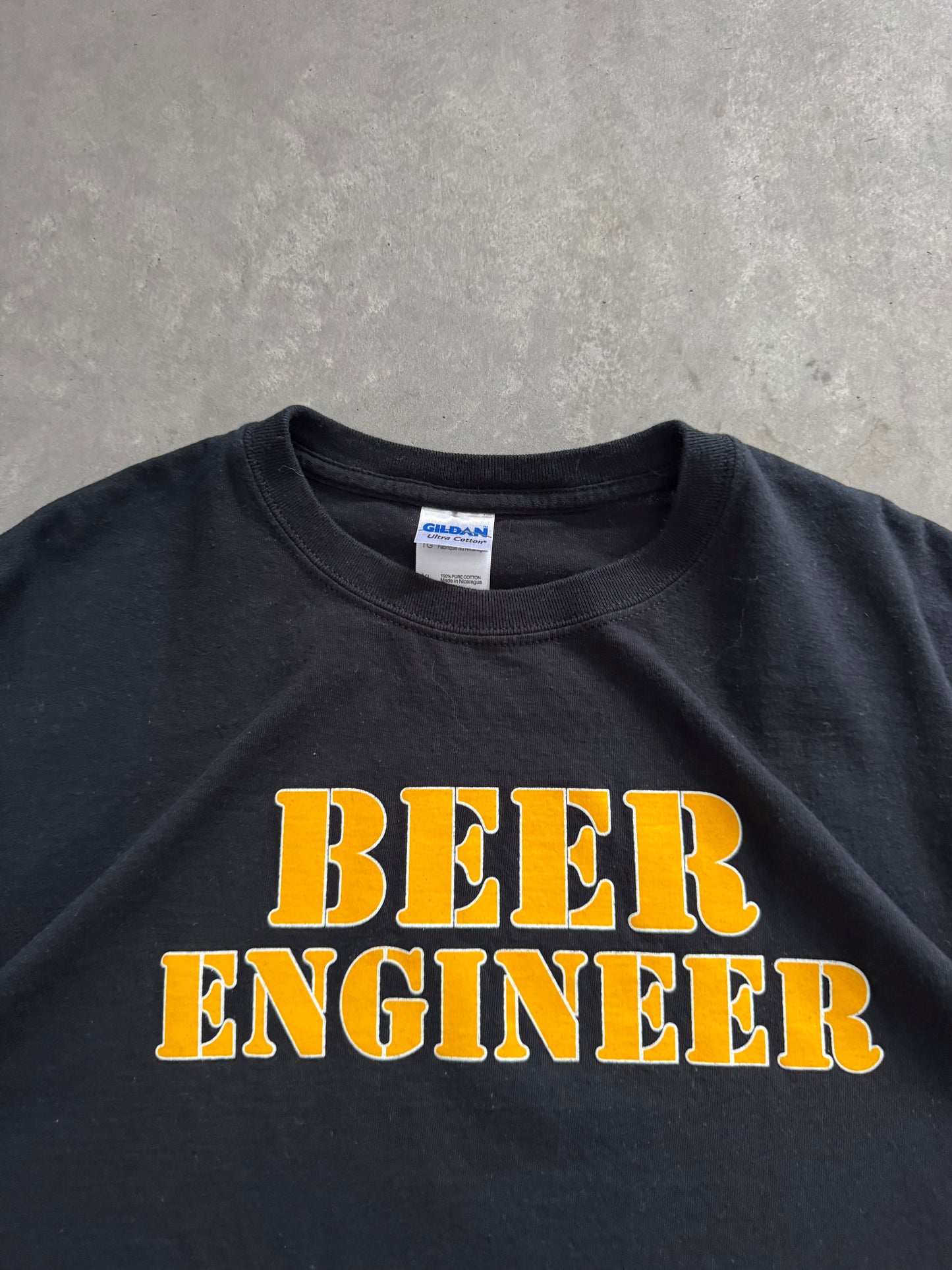 Vintage Beer Engineer Tee - XL