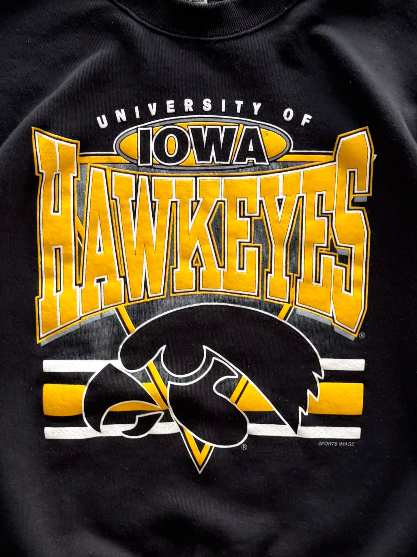 Vintage 90s Iowa Hawkeyes Sweatshirt - L