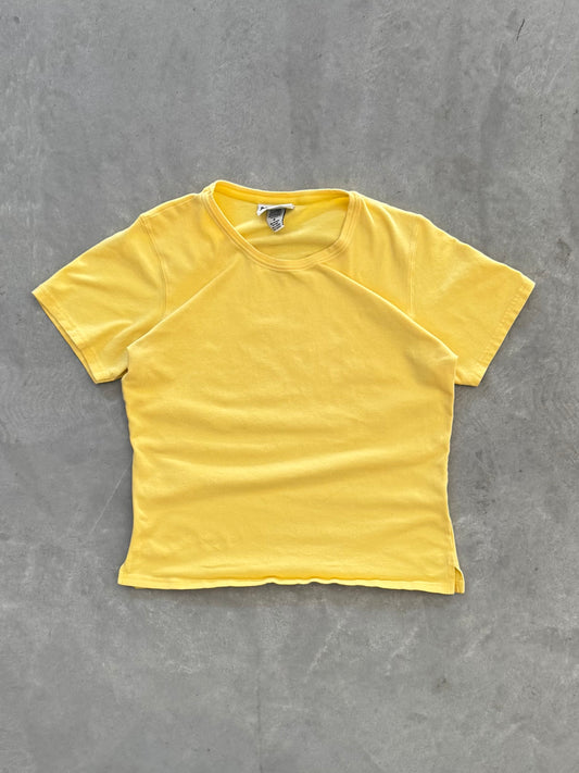 Vintage Women’s Yellow Top - M
