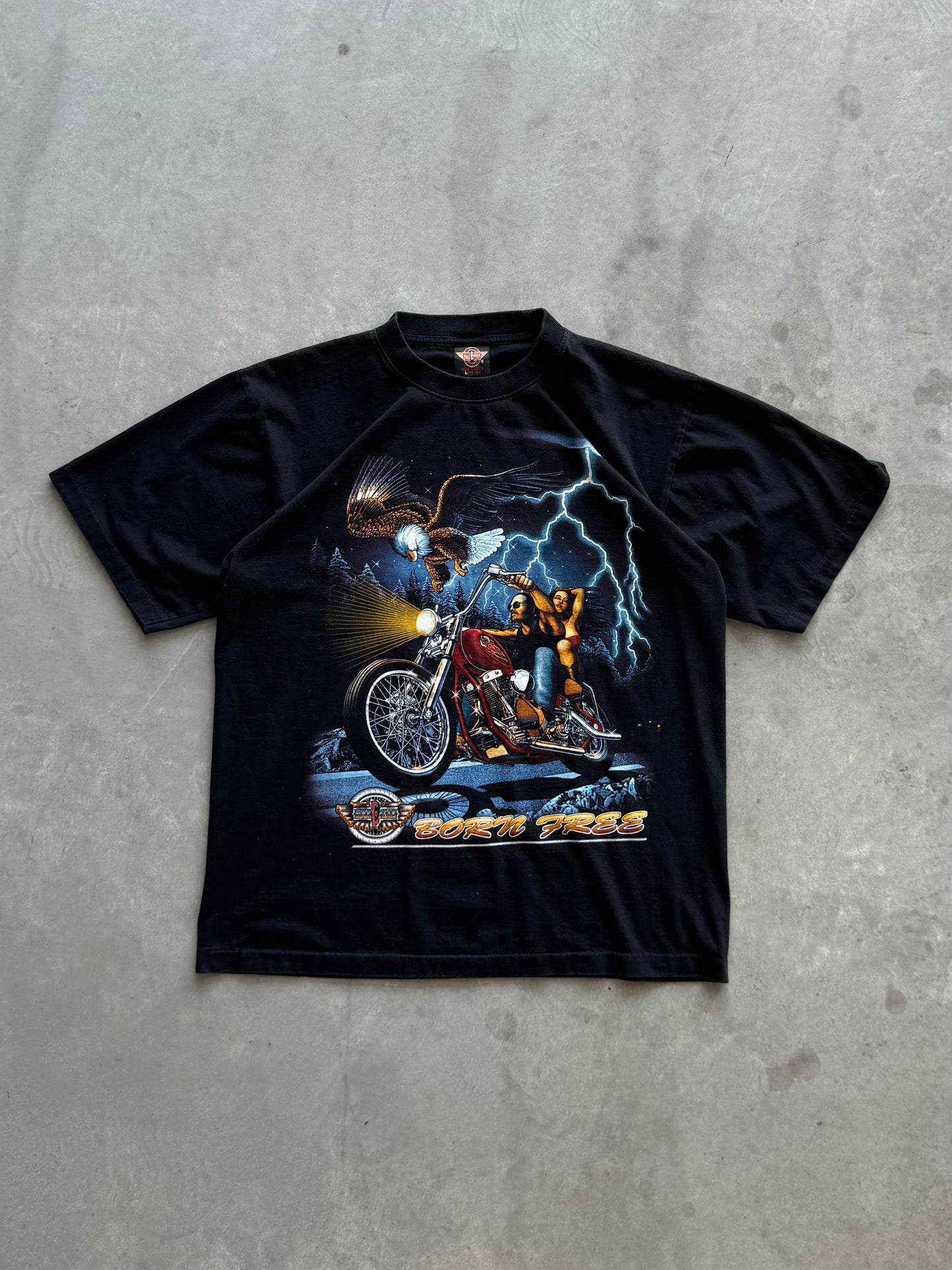 Vintage 90s Born Free Tee - L