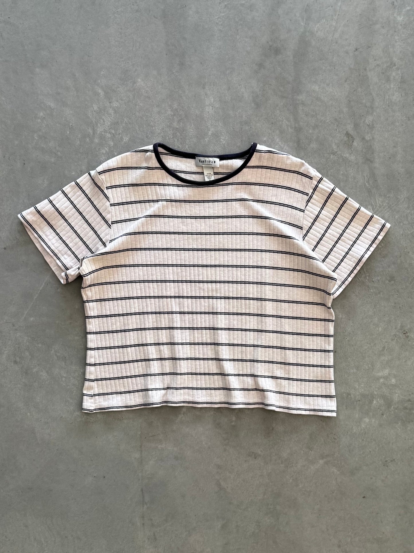 Vintage Striped Women’s Tee - XL