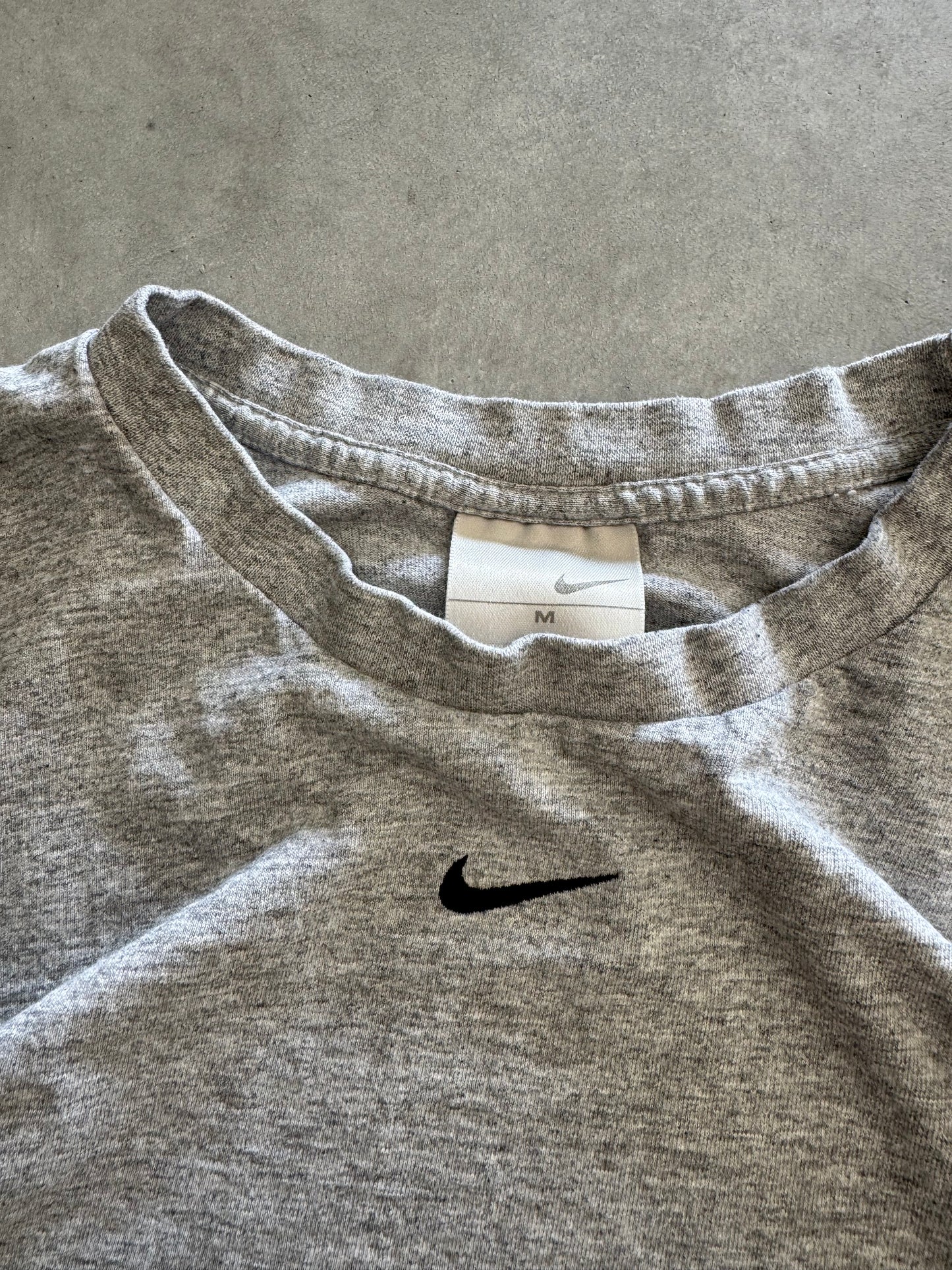 Vintage 00s Nike Center Swoosh Long Sleeve - M