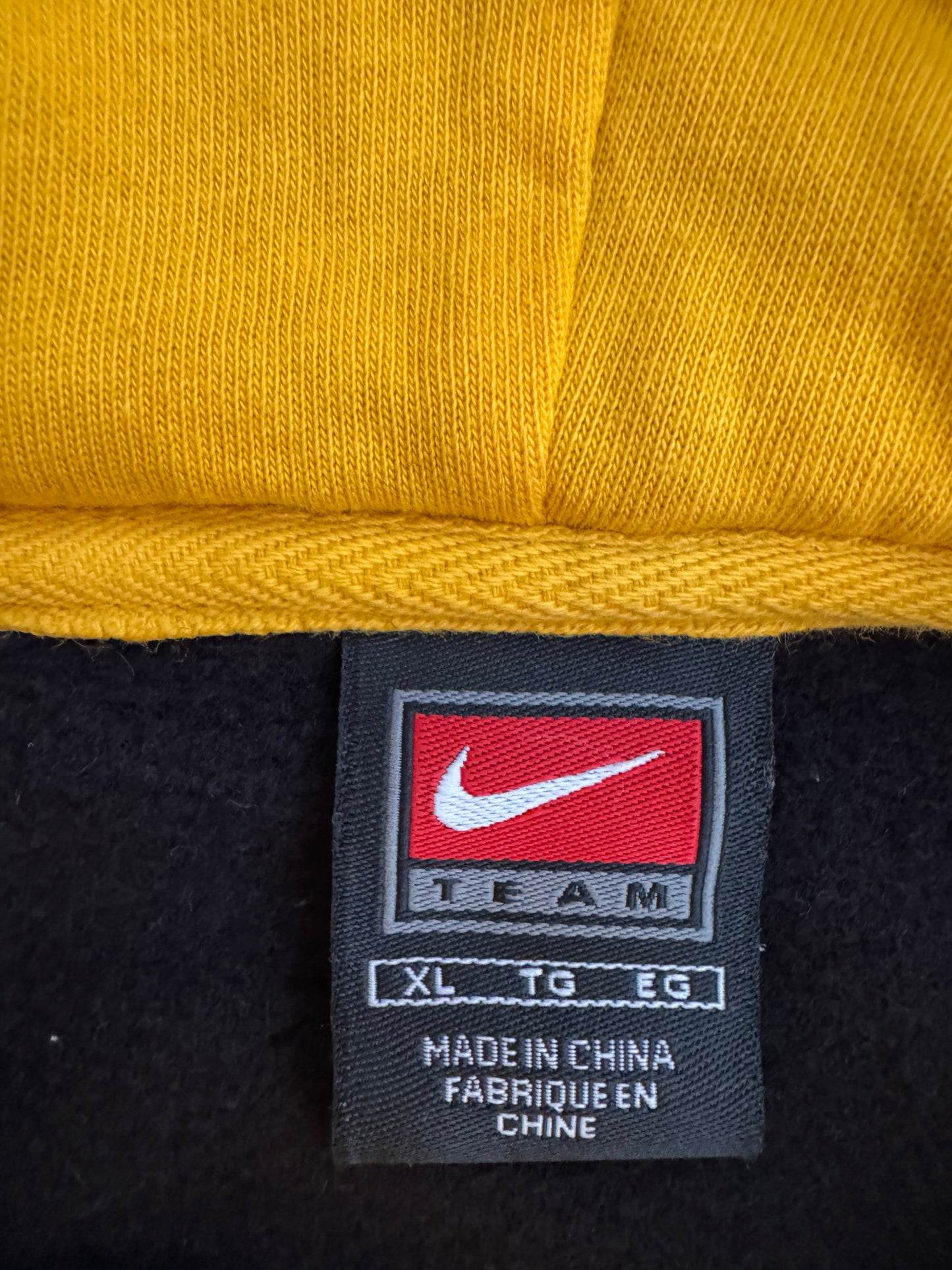 Vintage 90s Nike Iowa Hawkeyes Hoodie - XL