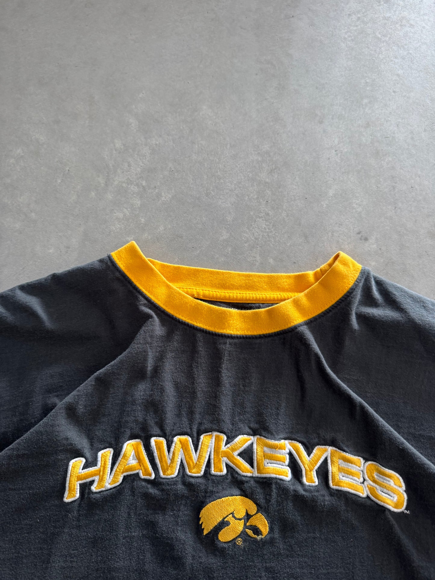 Vintage Iowa Hawkeyes Long Sleeve - XL