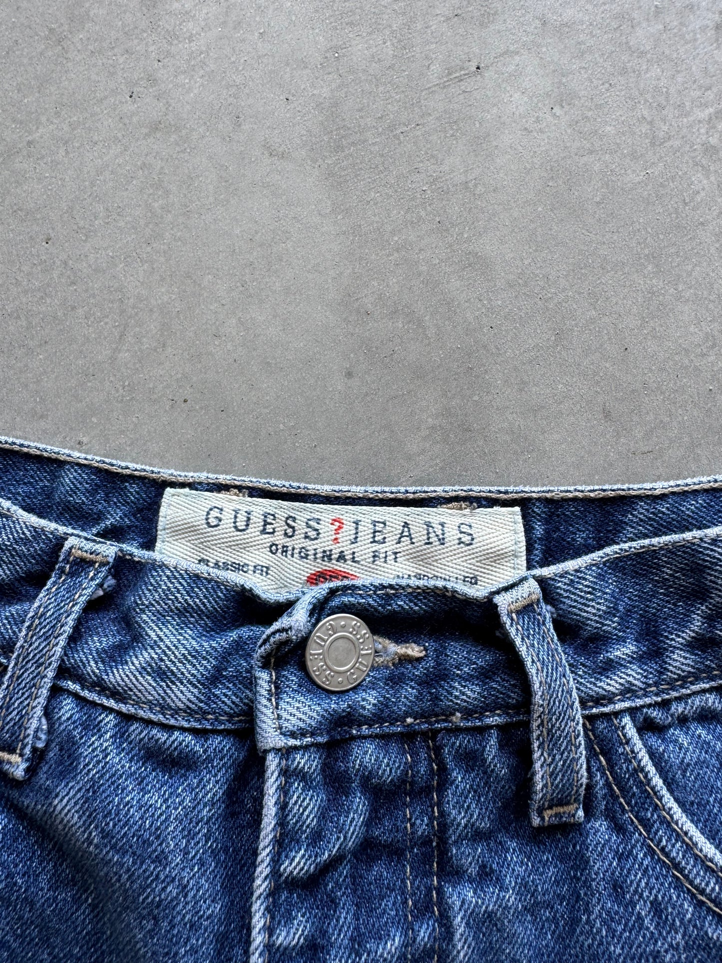 Vintage Guess Denim Shorts - 28x4